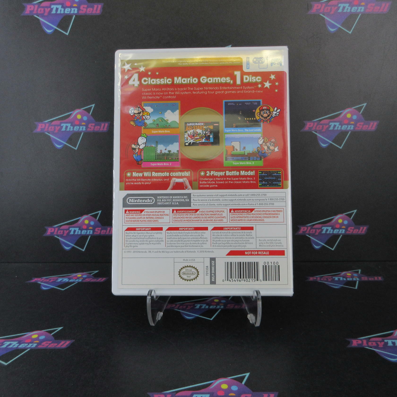 Super Mario All-Stars 25th Anniversary Nintendo Wii - Very Good