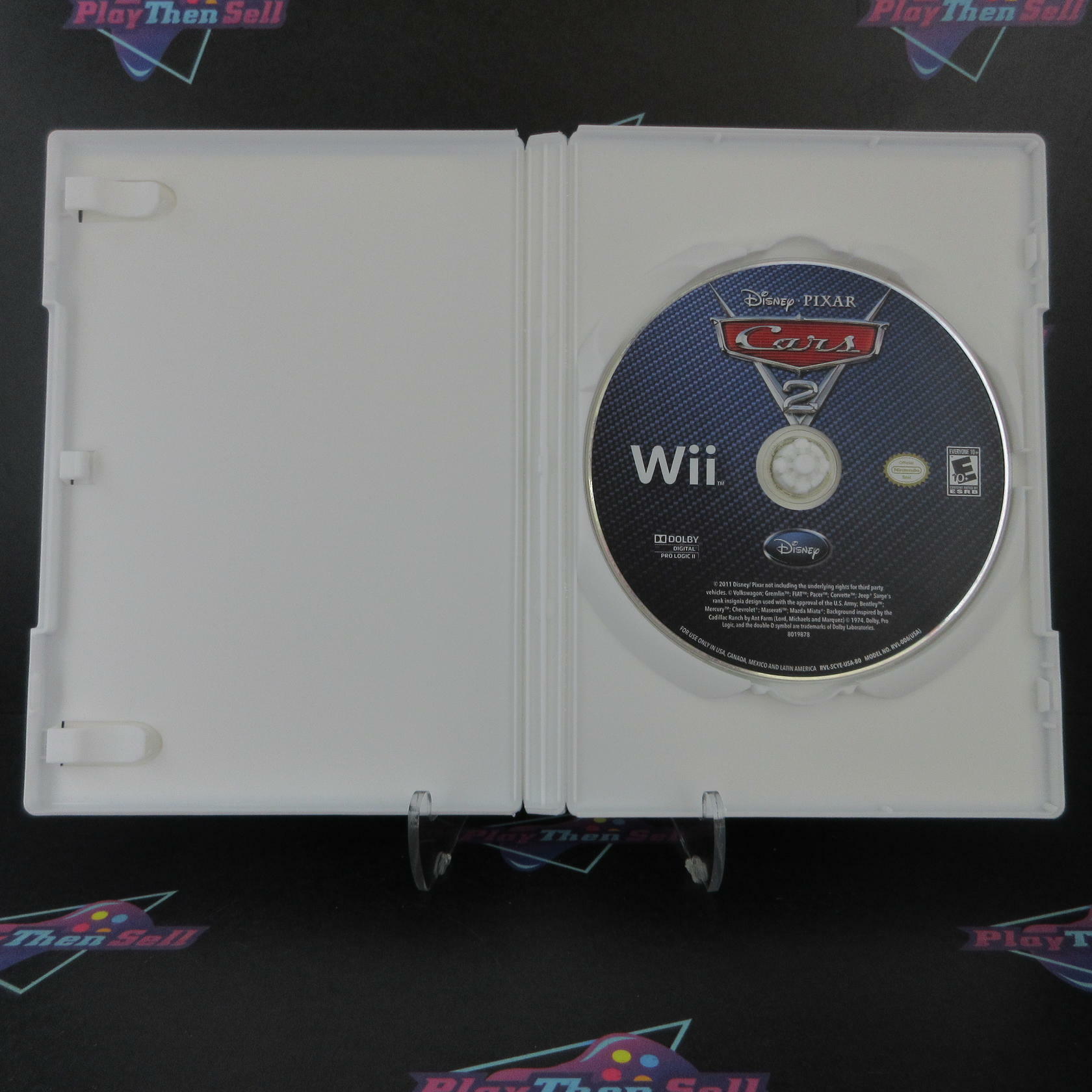 Cars 2 The Video Game Nintendo Wii AD/NM - Very Good