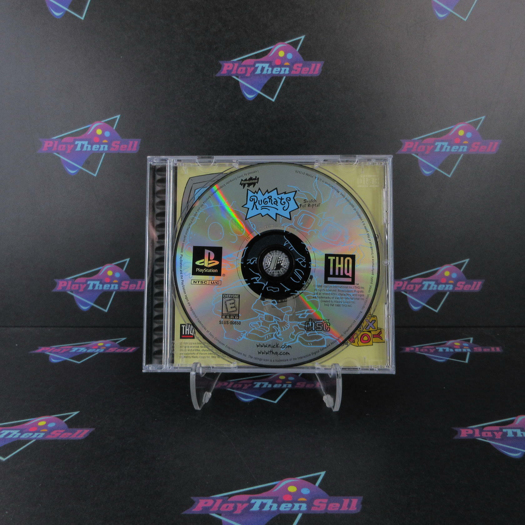 Rugrats Search for Reptar PS1 PlayStation 1 - Very Good