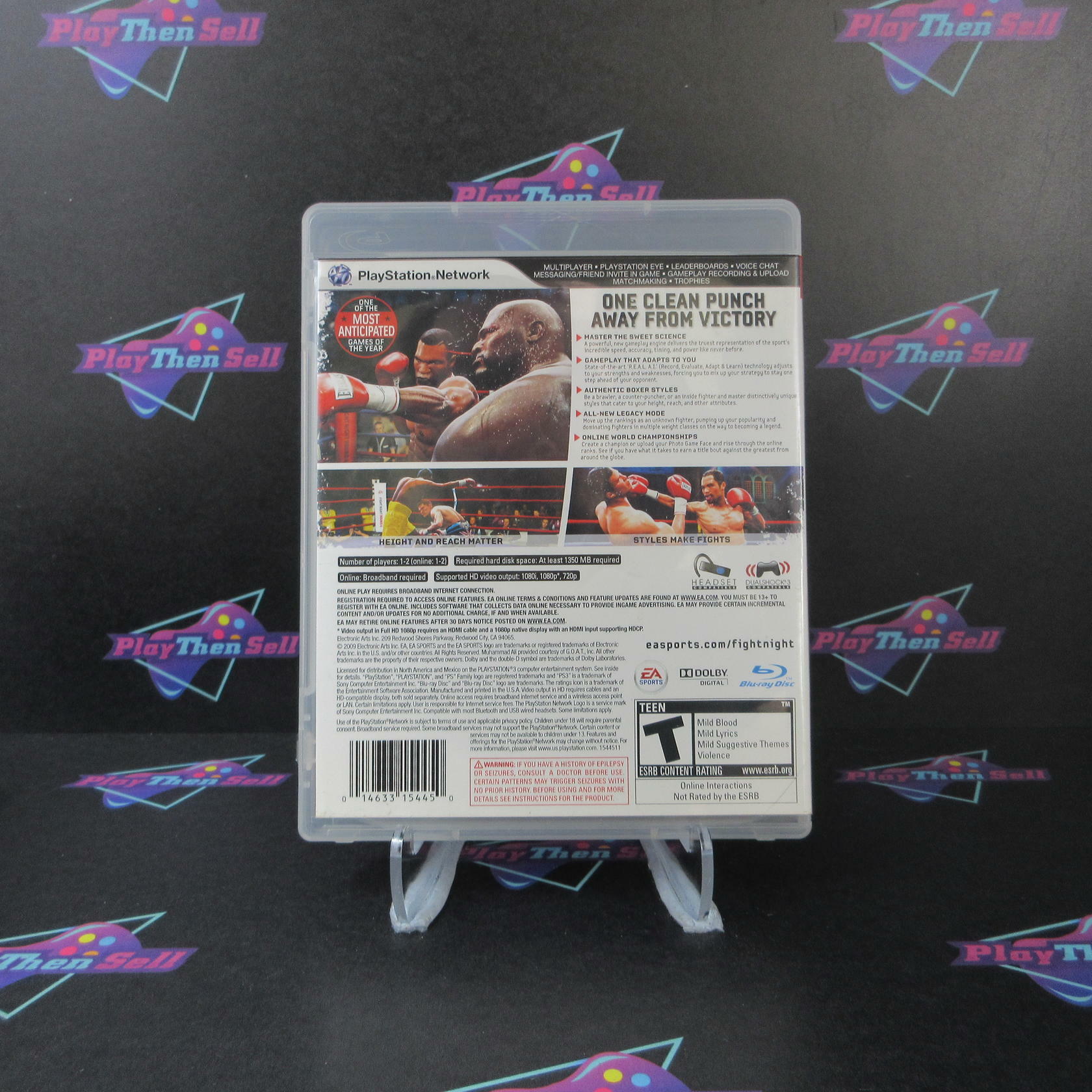 Fight Night Round 4 PS3 PlayStation 3 - Very Good