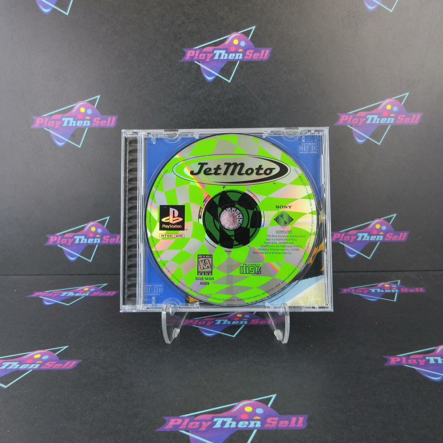 Jet Moto PS1 PlayStation 1 - Very Good