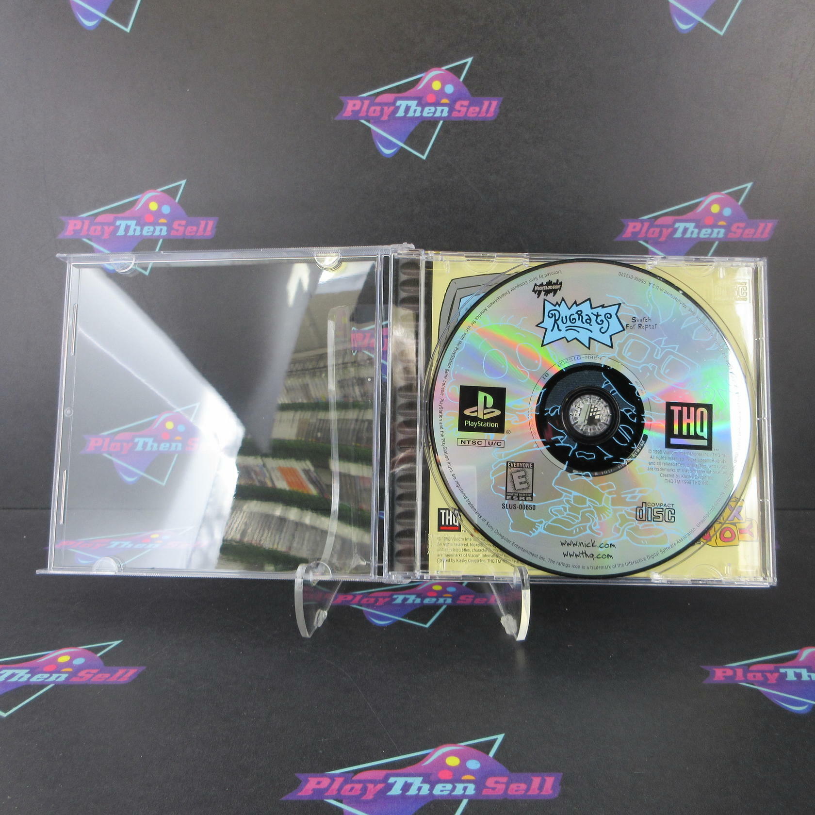 Rugrats Search for Reptar PS1 PlayStation 1 - Very Good