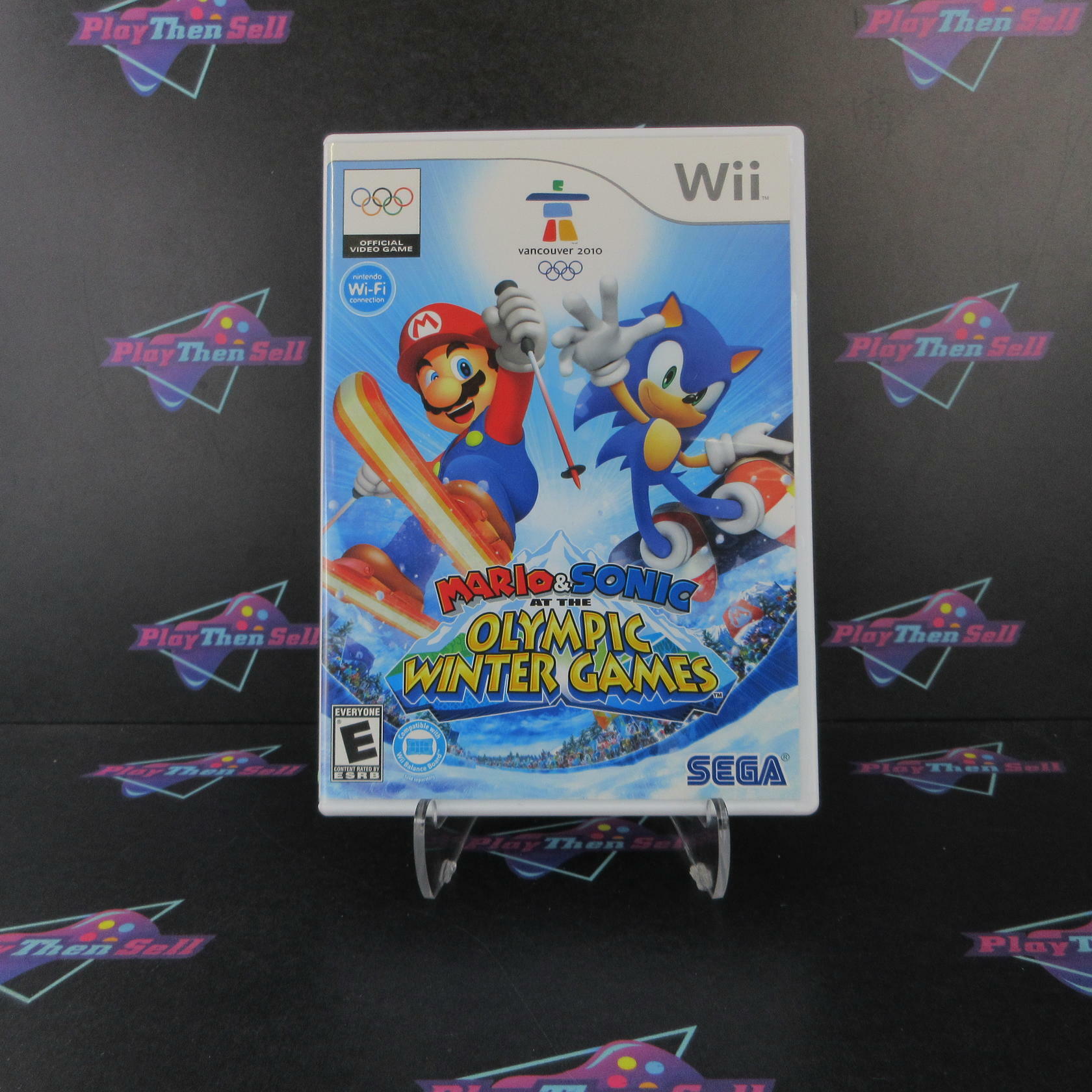Mario and Sonic at the Olympic Winter Games Nintendo Wii - Very Good