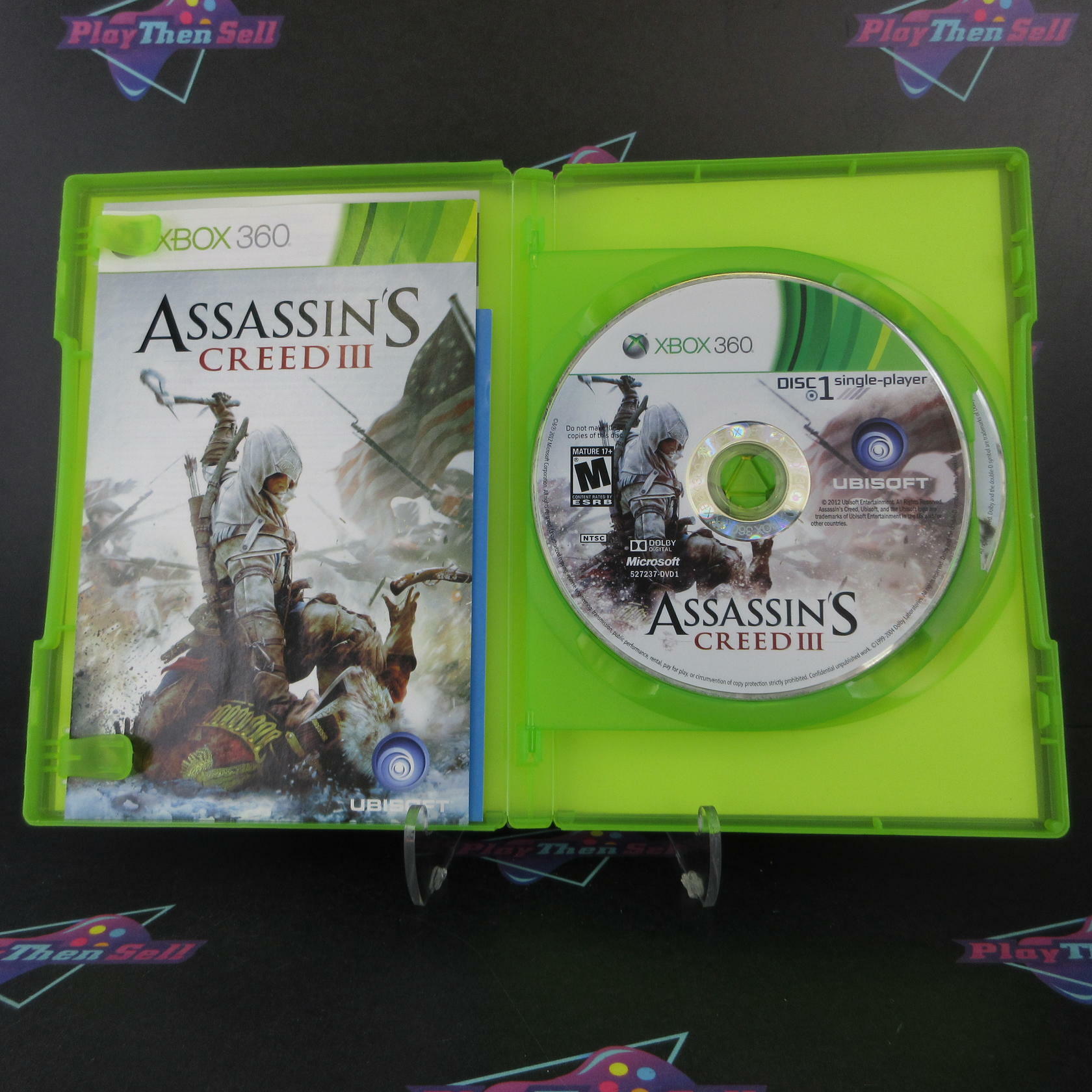 Assassin's Creed 3 GameStop Edition Xbox 360 Complete - Excellent