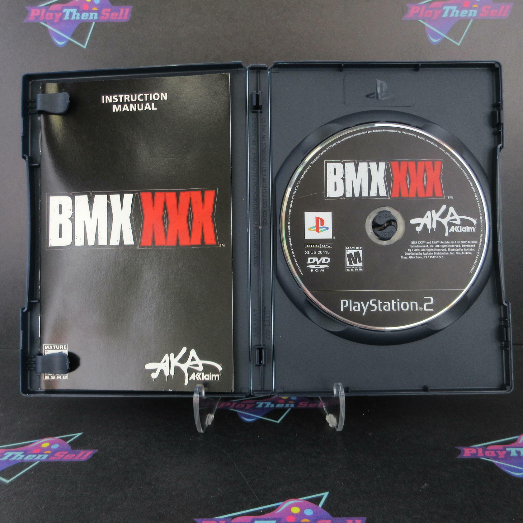 BMX XXX PS2 PlayStation 2 + Poster / Reg Card Complete - Excellent