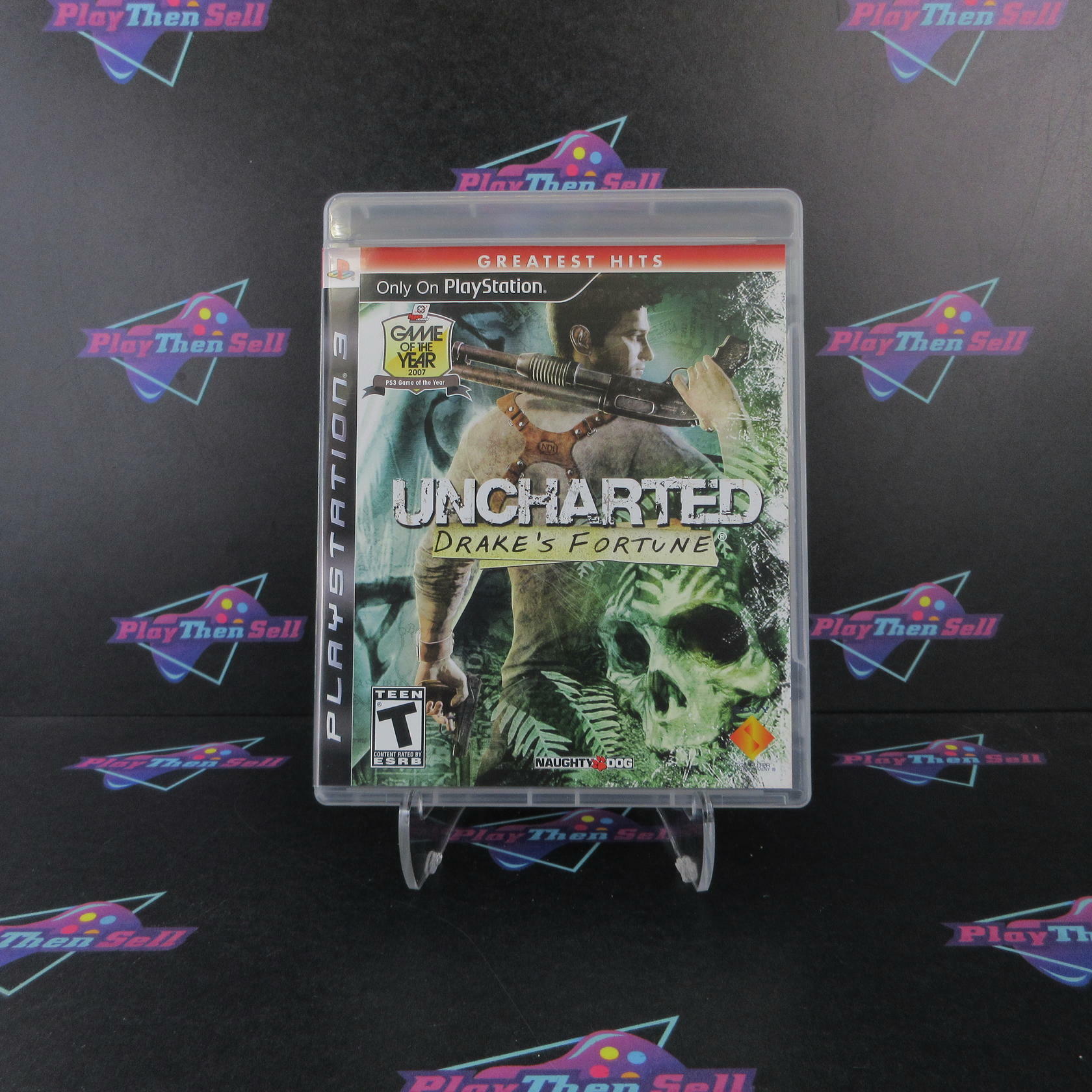 Uncharted Drake's Fortune PS3 PlayStation 3 GH Complete - Excellent