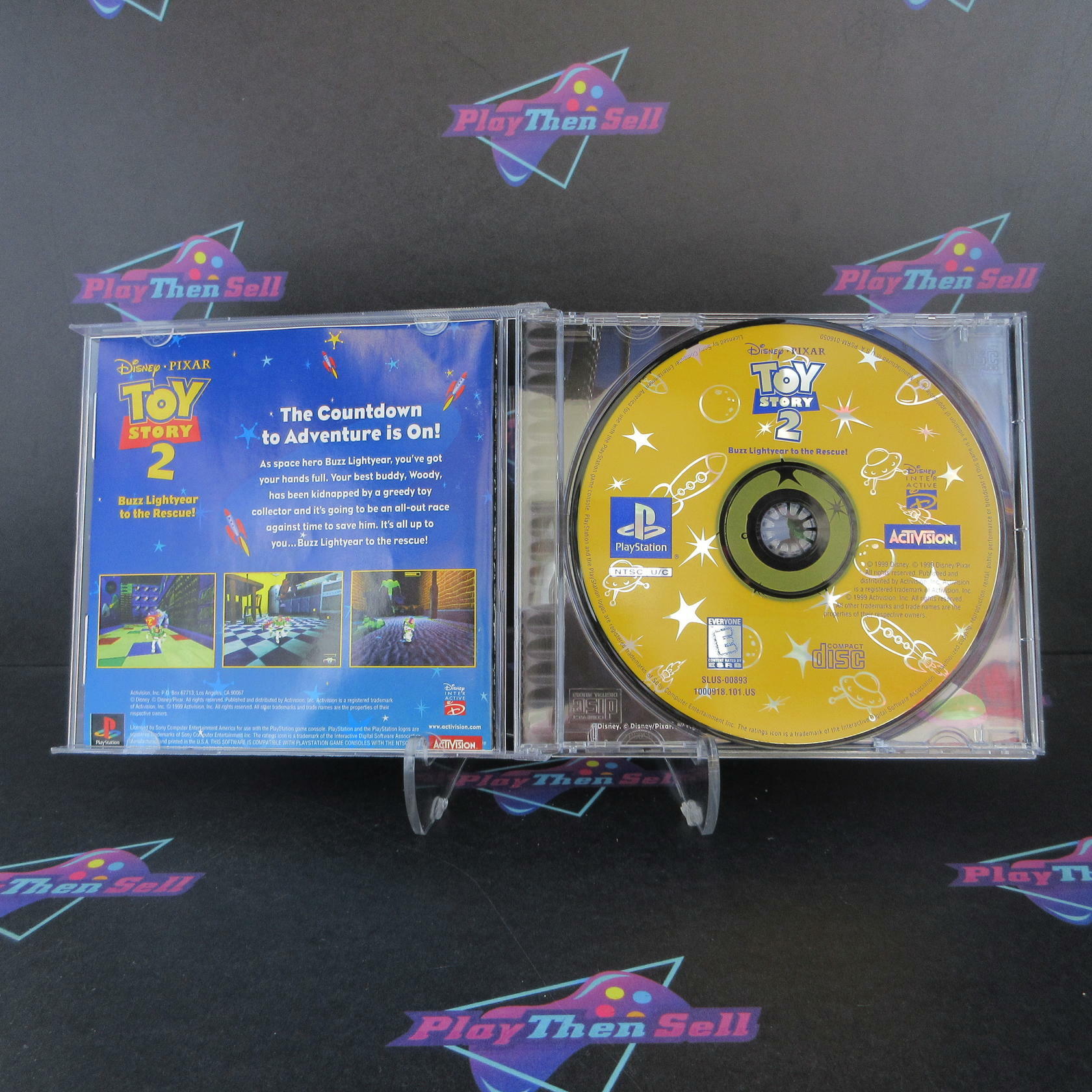 Toy Story 2 PS1 PlayStation 1 Complete - Excellent
