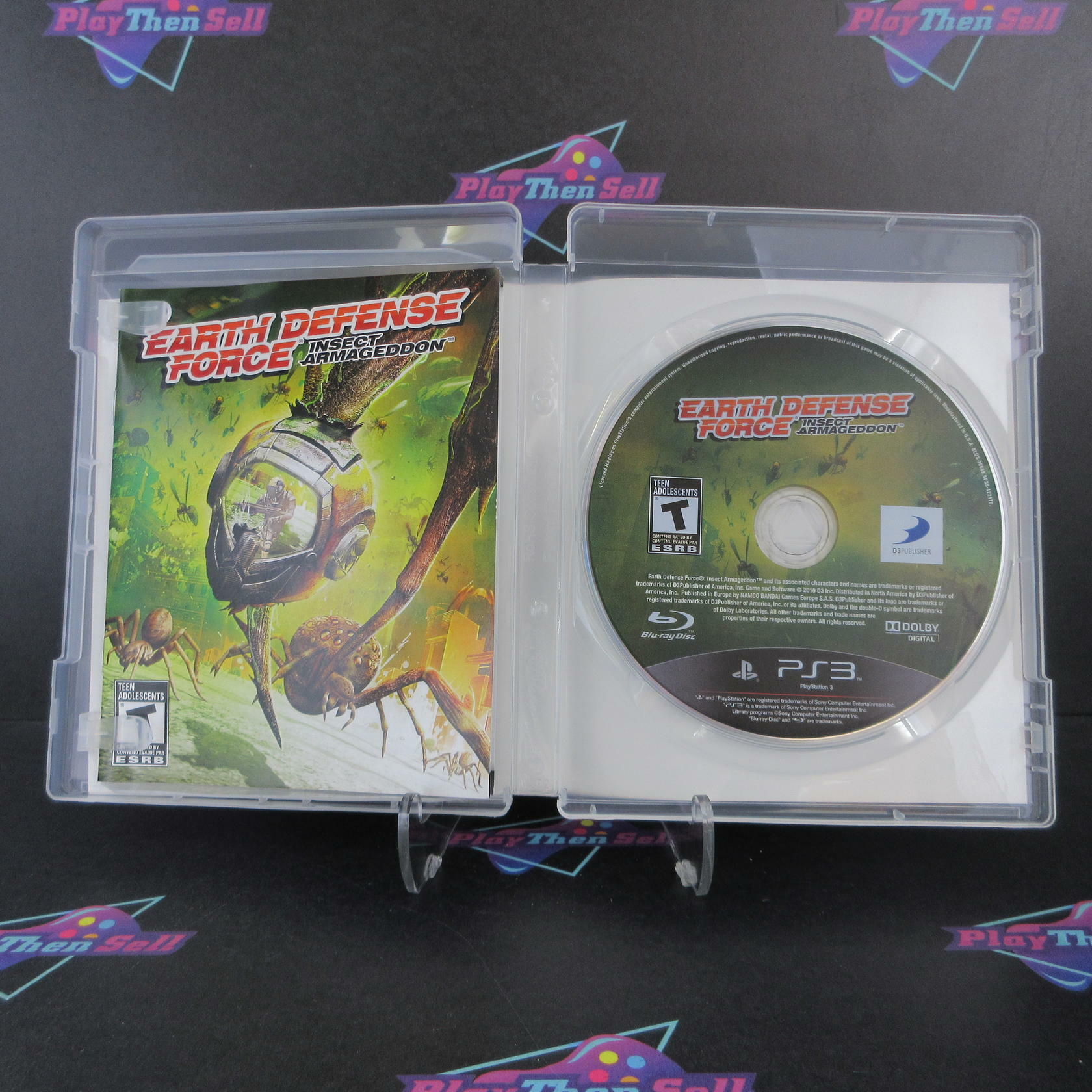Earth Defense Force Insect Armageddon PS3 PlayStation 3 Complete - Excellent