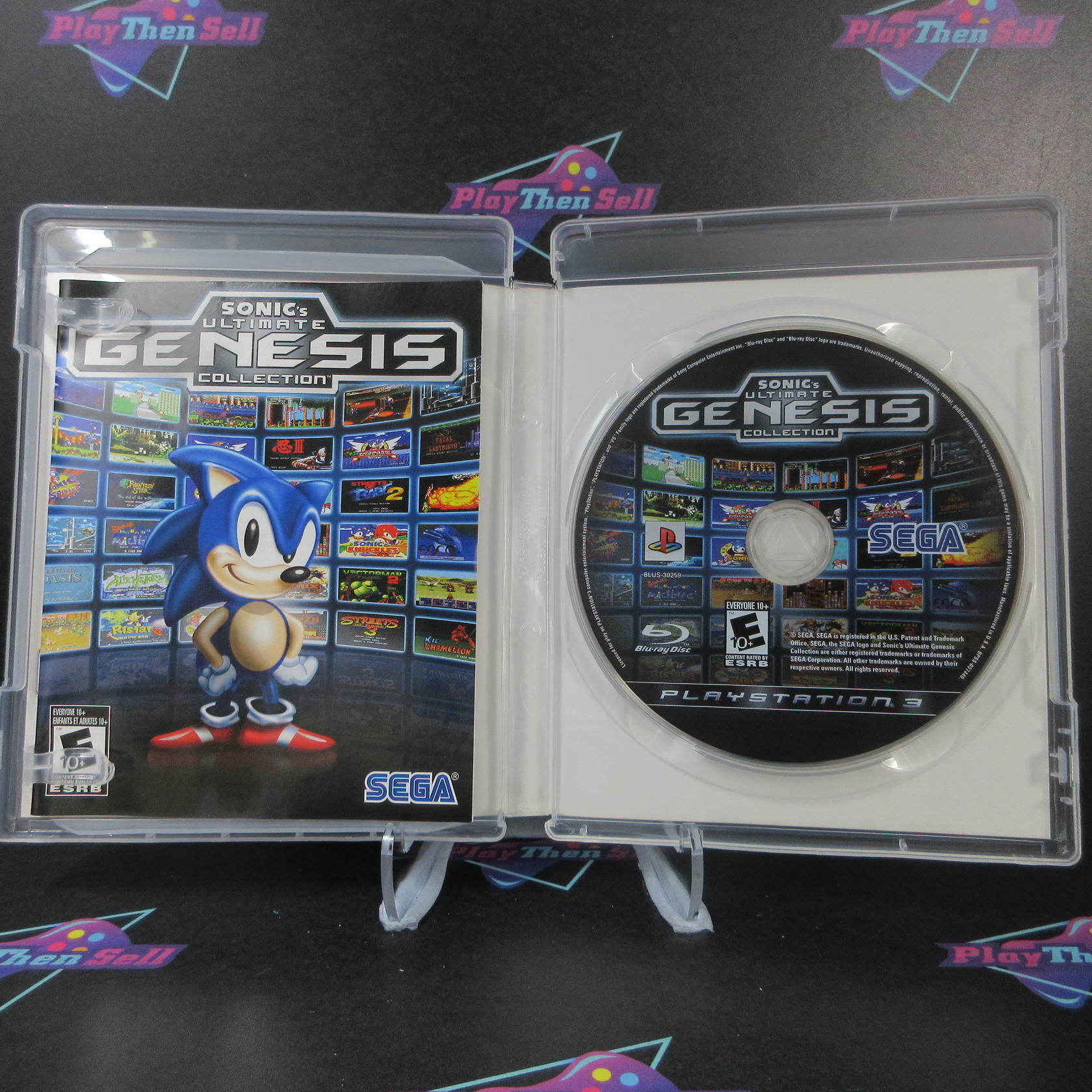 Sonic's Ultimate Genesis Collection PS3 PlayStation 3 Complete - Refurbished