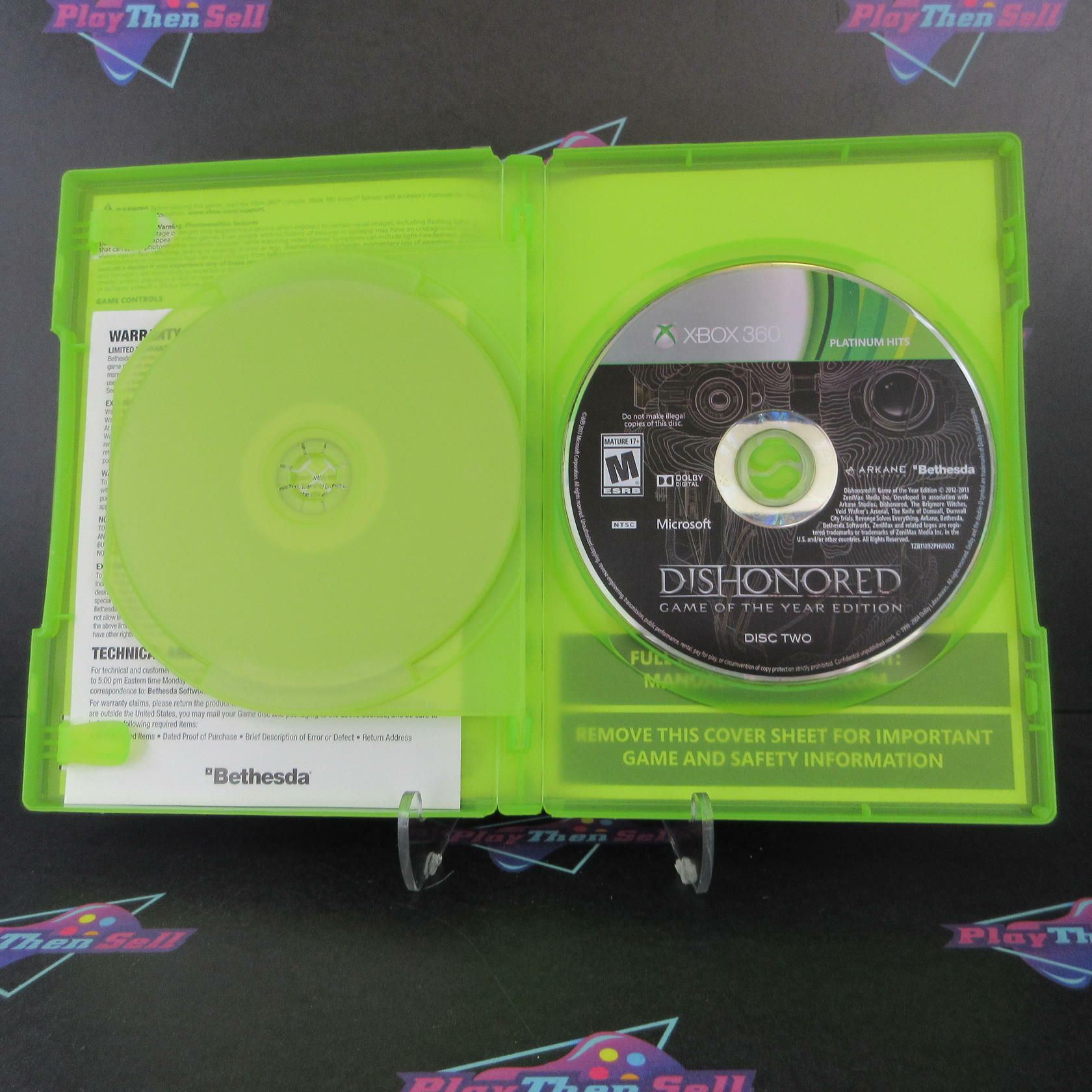 Dishonored GOTY Edition Xbox 360 PH Complete - Excellent