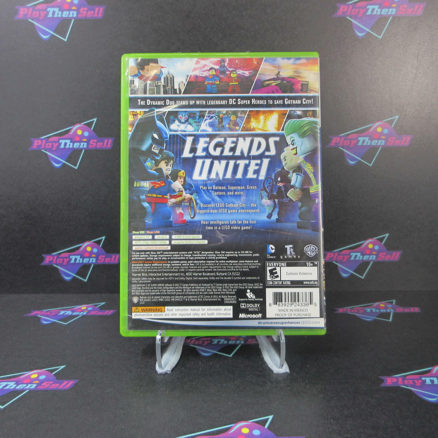 LEGO Batman 2 DC Super Heroes Xbox 360 - Very Good