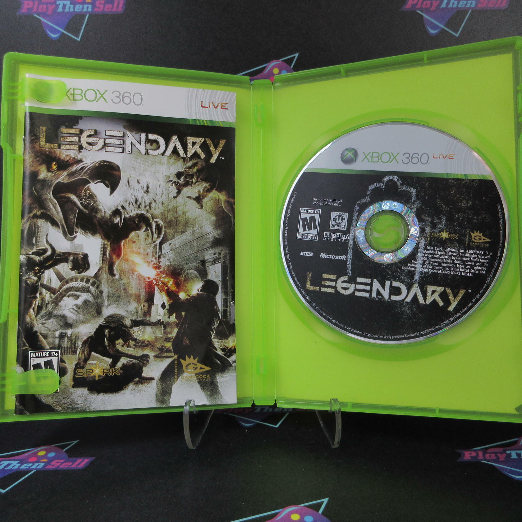 Legendary Xbox 360 Complete - Excellent