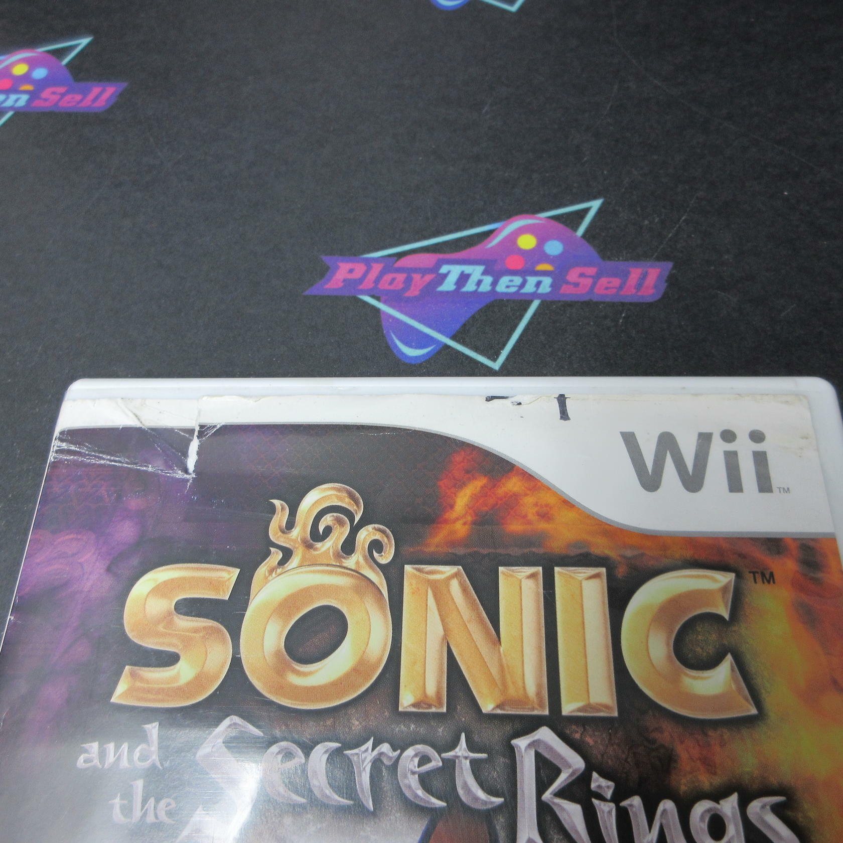Sonic and the Secret Rings Nintendo Wii AD/NM - Very Good