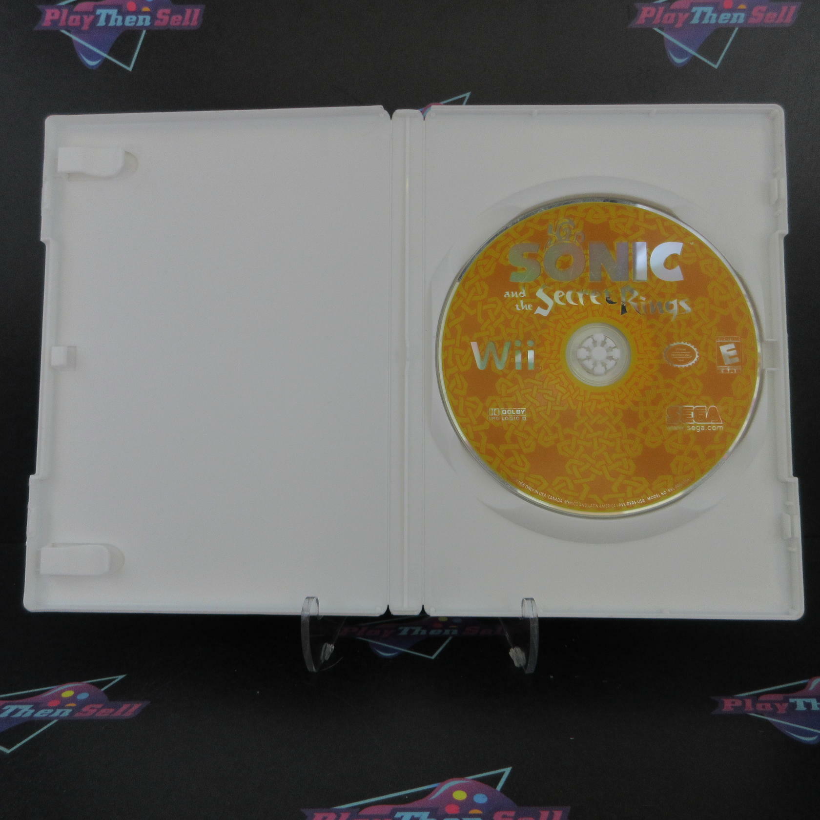 Sonic and the Secret Rings Nintendo Wii AD/NM - Very Good