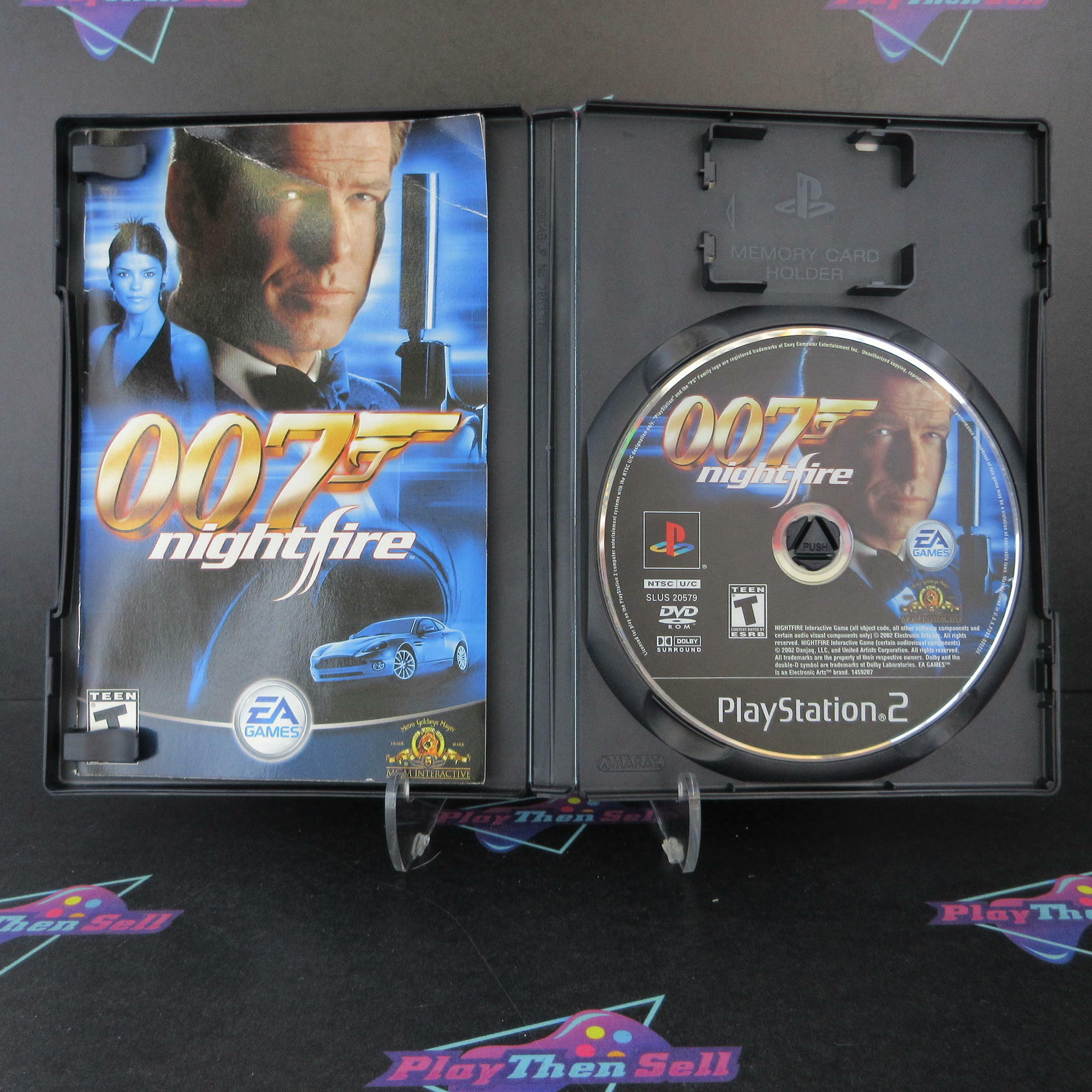James Bond 007 Nightfire PS2 PlayStation 2 MD Complete CIB - Very Good
