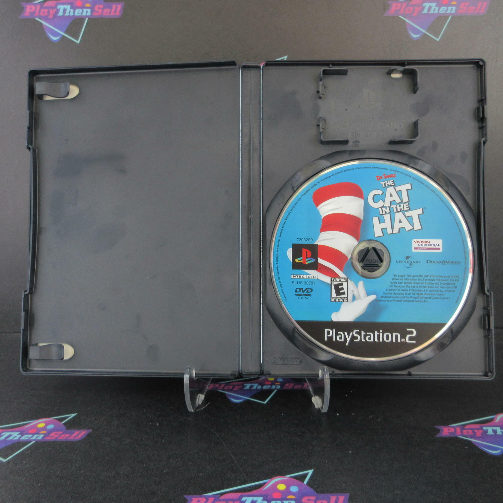 Dr Seuss' The Cat In The Hat PS2 PlayStation 2 AD/NM - Very Good
