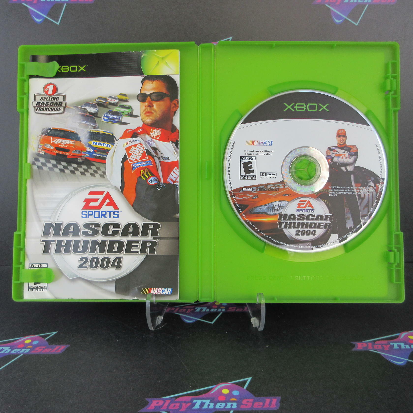 NASCAR Thunder 2004 Xbox AD Complete CIB - Very Good