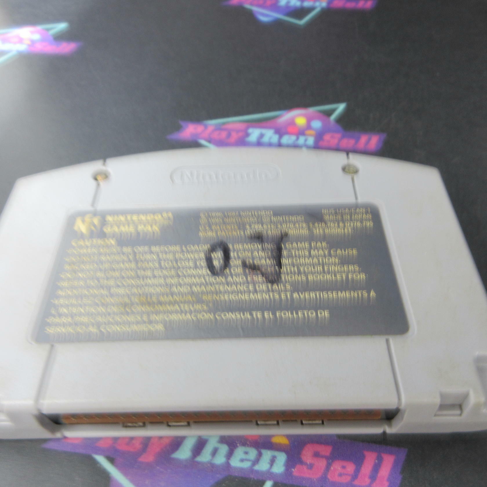 Knife Edge Nosegunner Nintendo 64 N64 Cartridge Only AD Authentic / Tested - Very Good