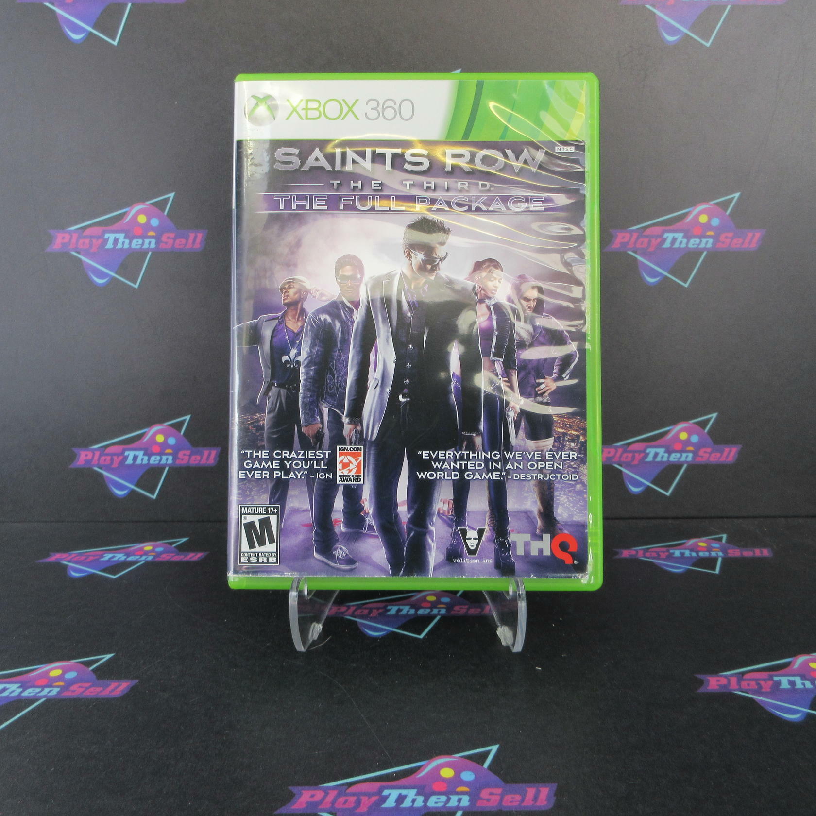 Saints Row The Third The Full Package Xbox 360 AD/NM - Very Good