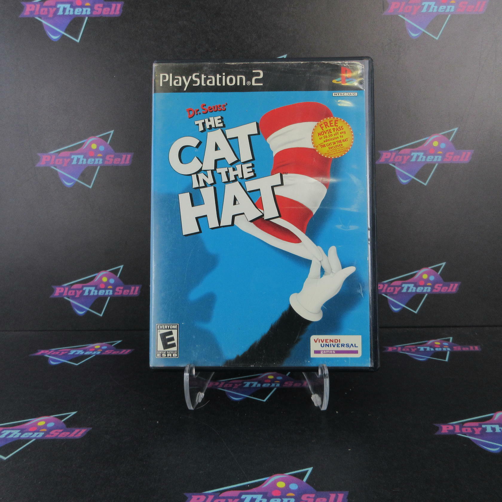 Dr Seuss' The Cat In The Hat PS2 PlayStation 2 AD/NM - Very Good