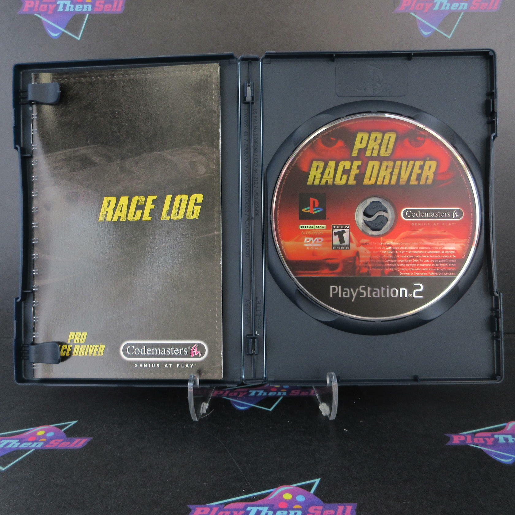 Pro Race Driver PS2 PlayStation 2 AD Complete CIB - Very Good