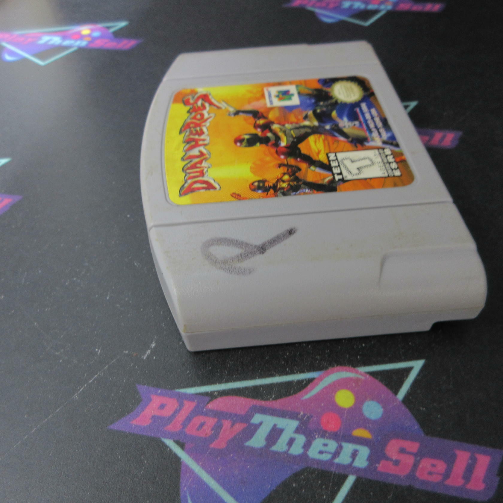 Dual Heroes Nintendo 64 N64 Cartridge Only AD Authentic / Tested - Very Good