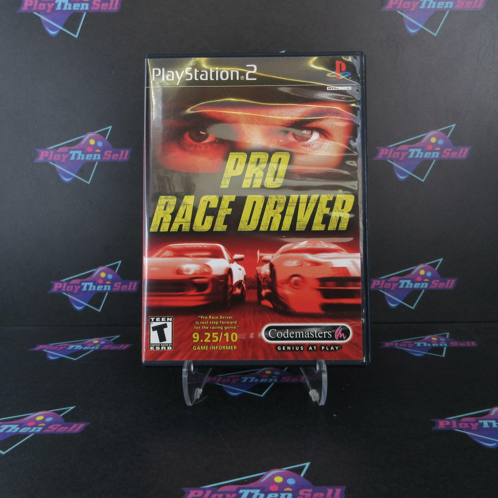 Pro Race Driver PS2 PlayStation 2 AD Complete CIB - Very Good