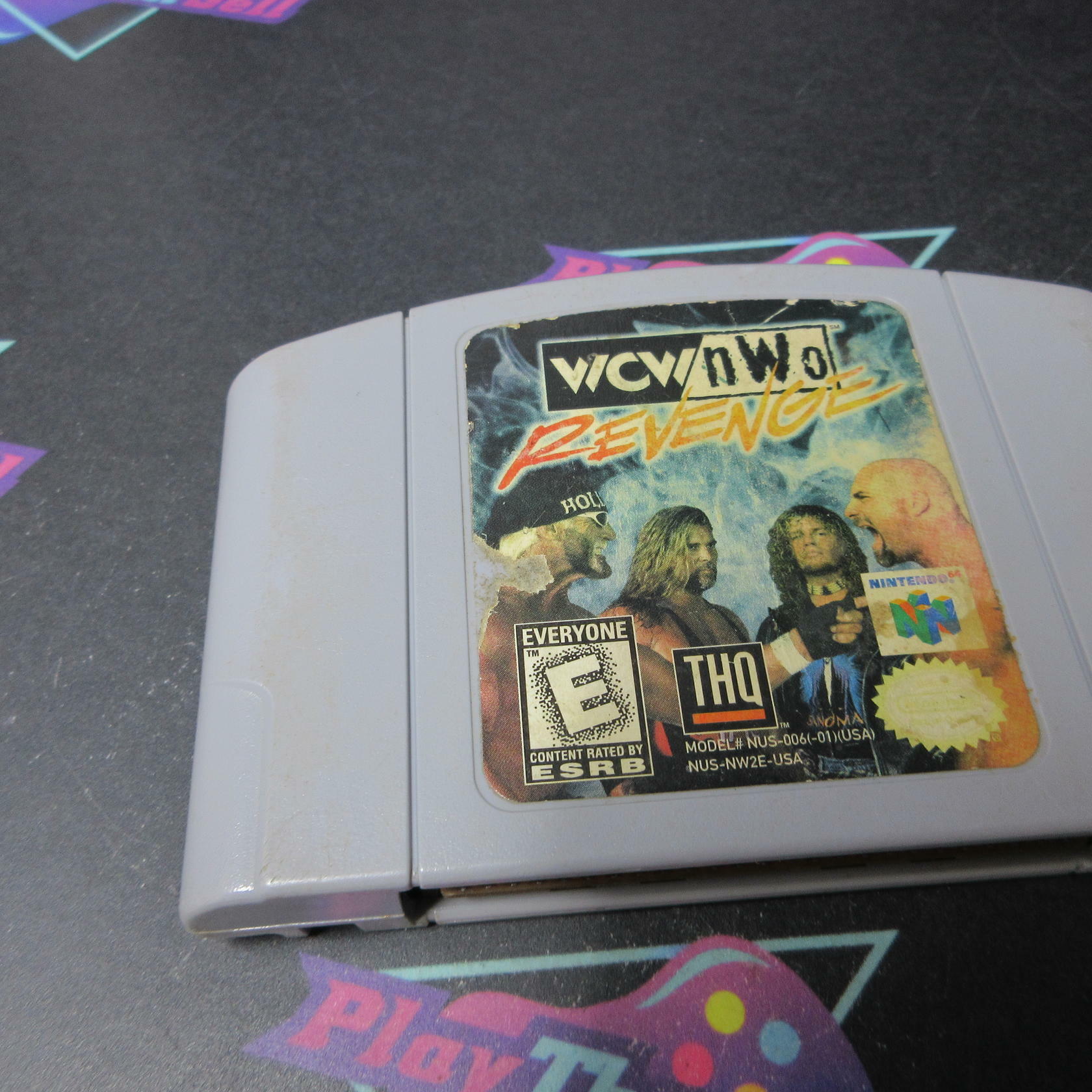 WCW / NWO Revenge N64 Nintendo 64 Cartridge Only AD Authentic / Tested - Very Good
