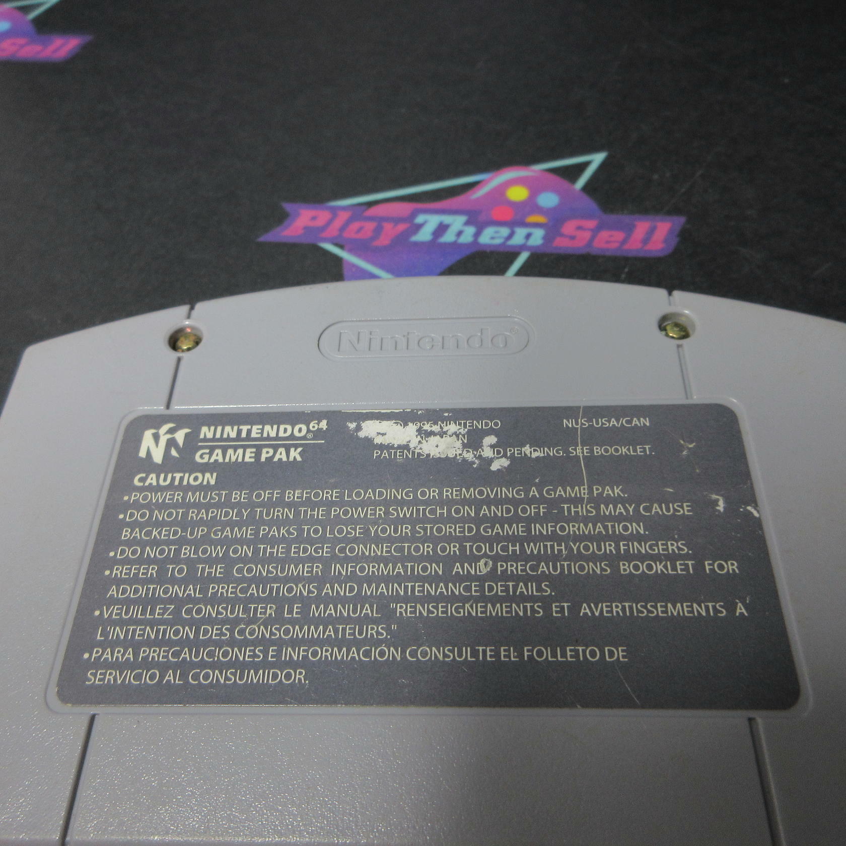 Wayne Gretzky's 3D Hockey N64 Nintendo 64 Cartridge Only AD Authentic / Tested - Very Good
