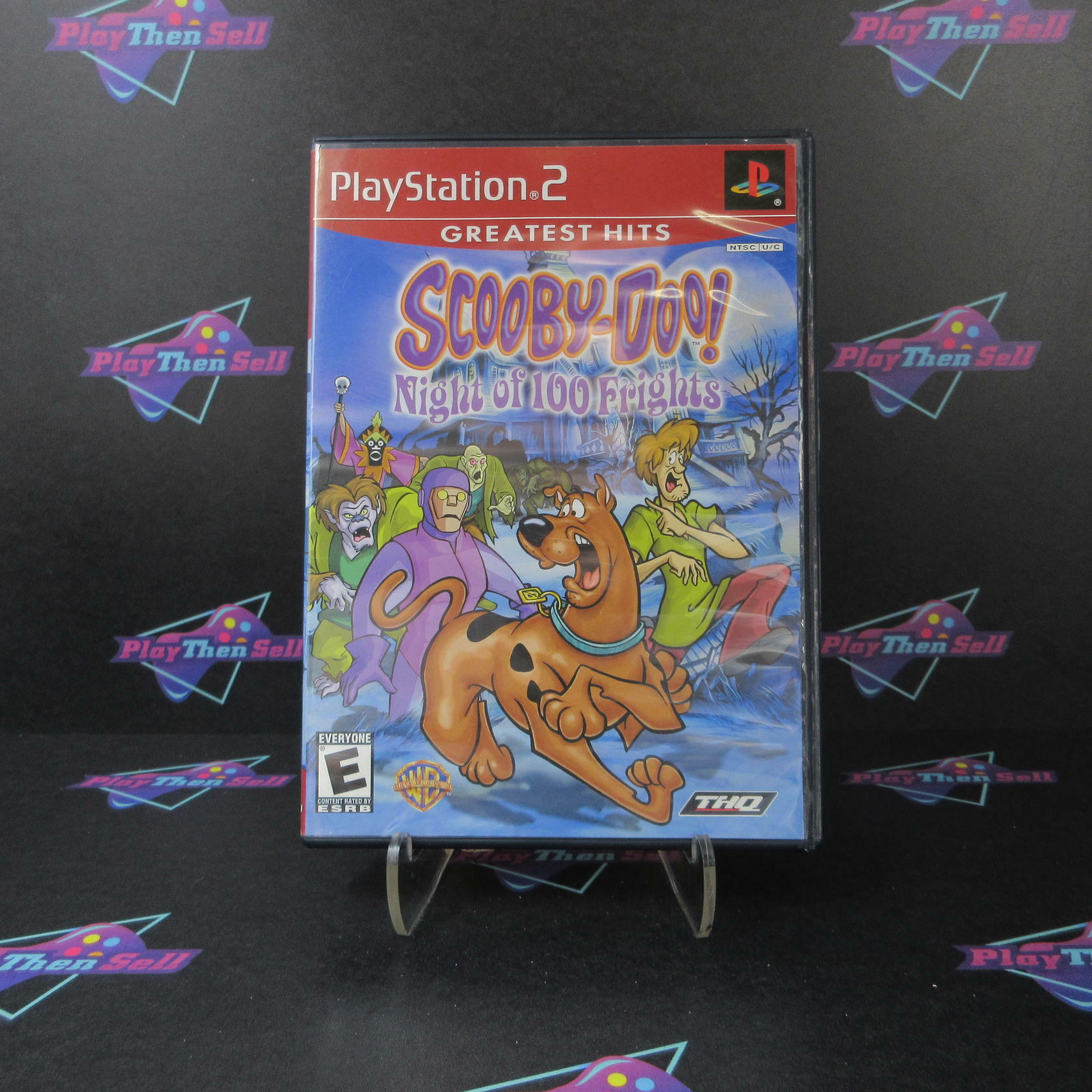 Scooby-Doo Night of 100 Frights PS2 PlayStation 2 Greatest Hits - Very Good