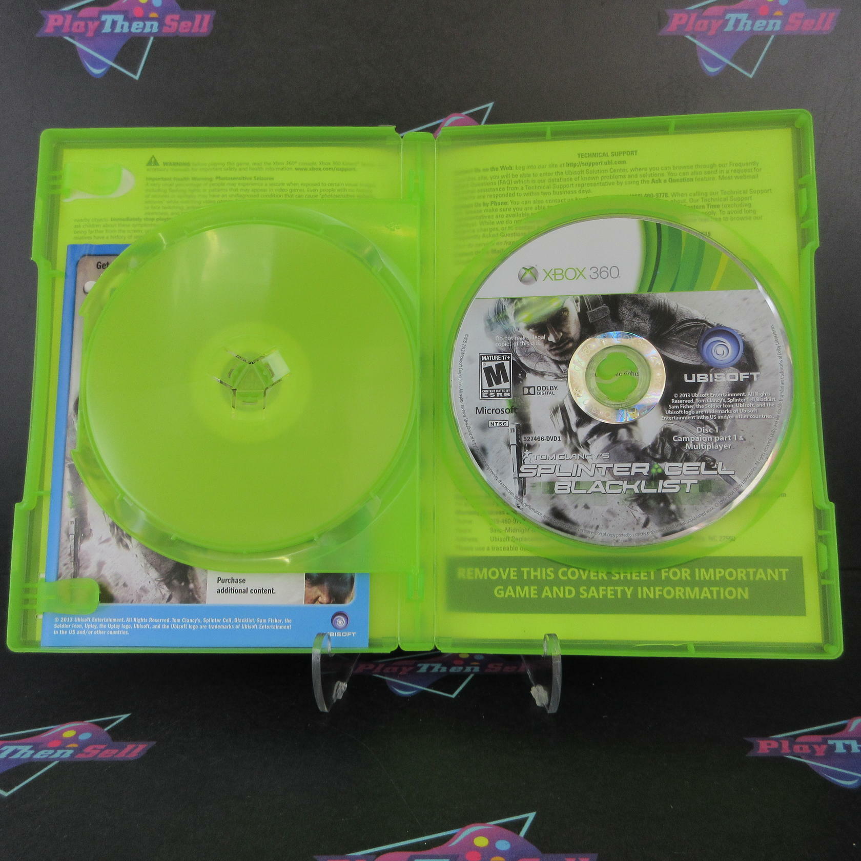 Tom Clancy's Splinter Cell Blacklist Xbox 360 Complete - Excellent