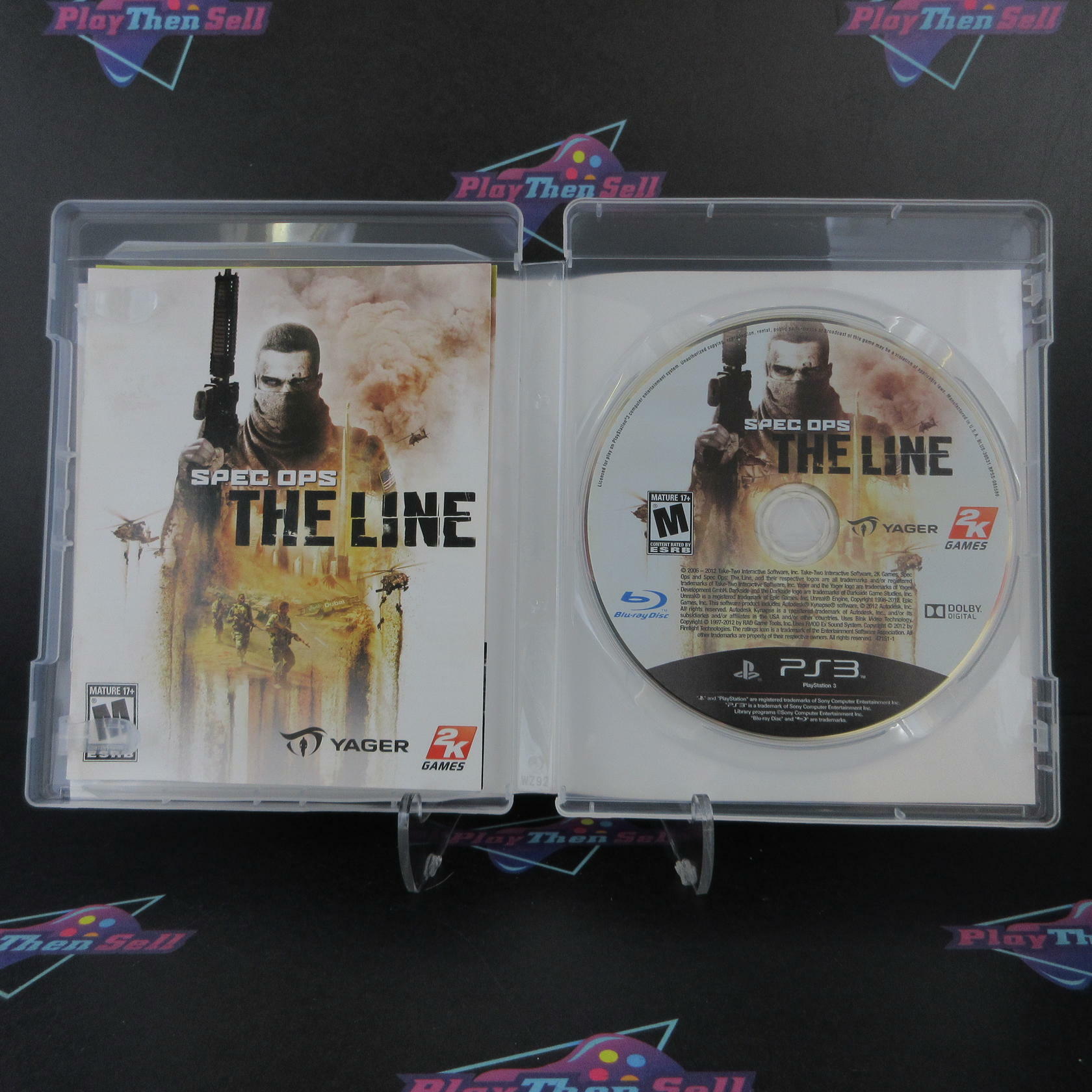 Spec Ops The Line Premium Edition PS3 PlayStation 3 Complete - Excellent