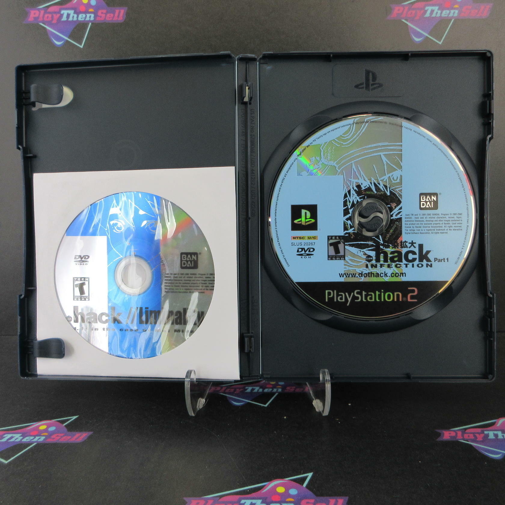 .hack Part 1 Infection PlayStation 2 PS2 PlayStation 2 + DVD - Very Good