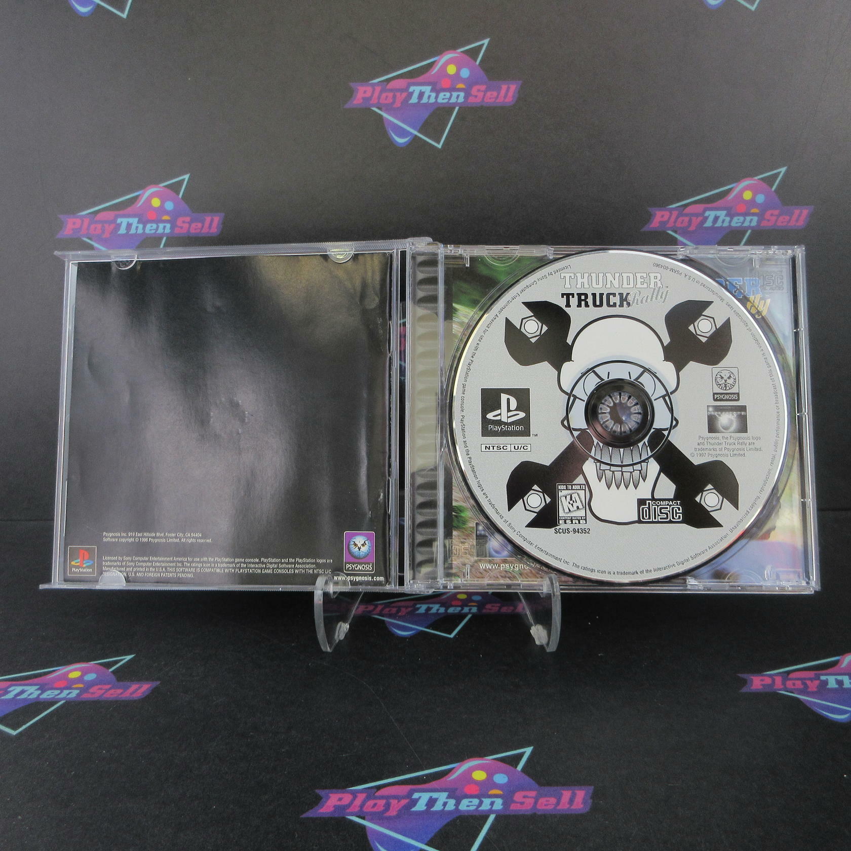 Thunder Truck Rally PS1 PlayStation 1 + Reg Card Complete - Excellent