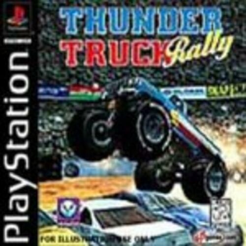 Thunder Truck Rally PS1 PlayStation 1 + Reg Card Complete - Excellent