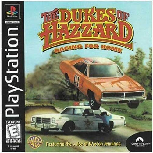 Dukes of Hazzard Racing for Home PS1 PlayStation 1 Complete - Excellent