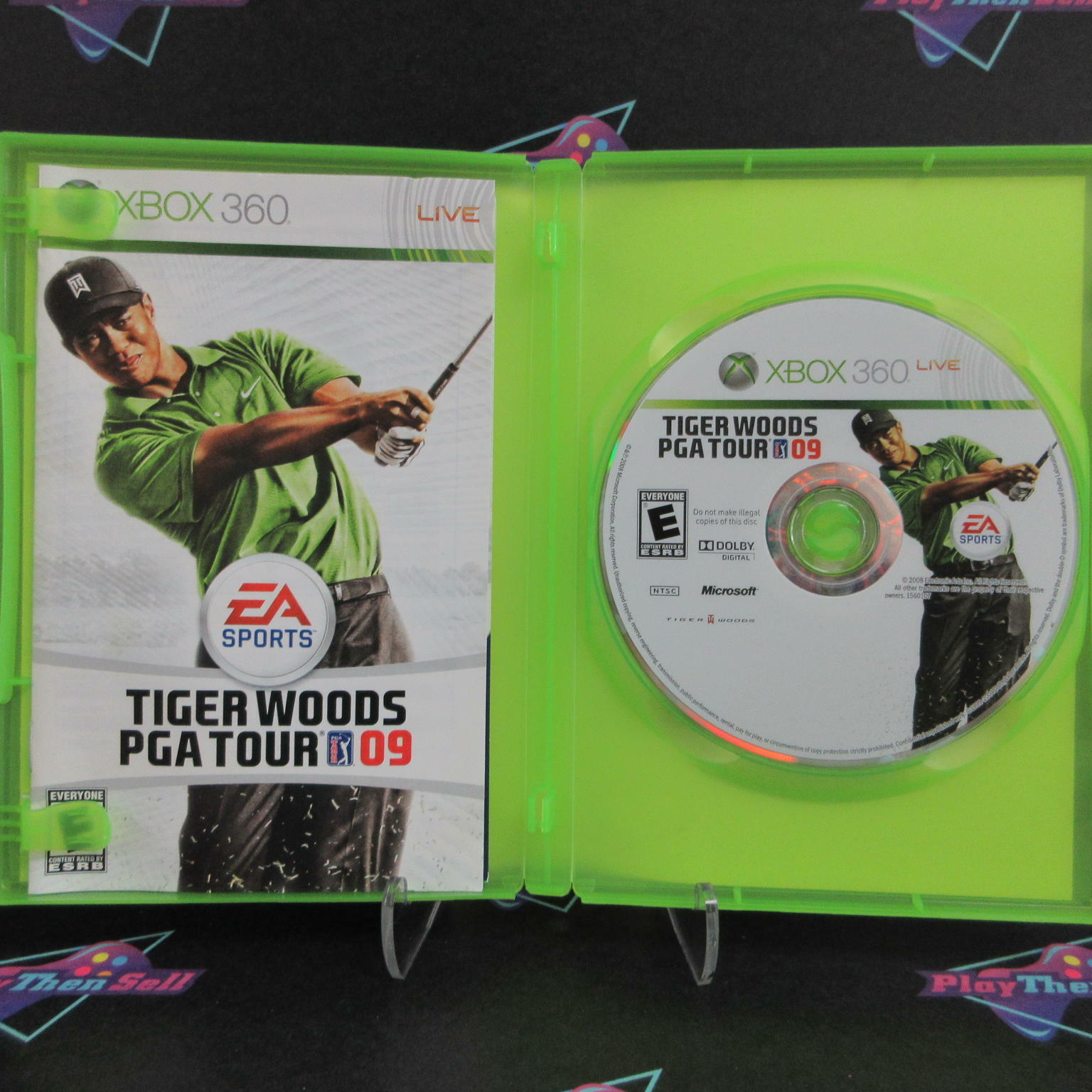 Tiger Woods PGA Tour 09 Xbox 360 Complete - Excellent
