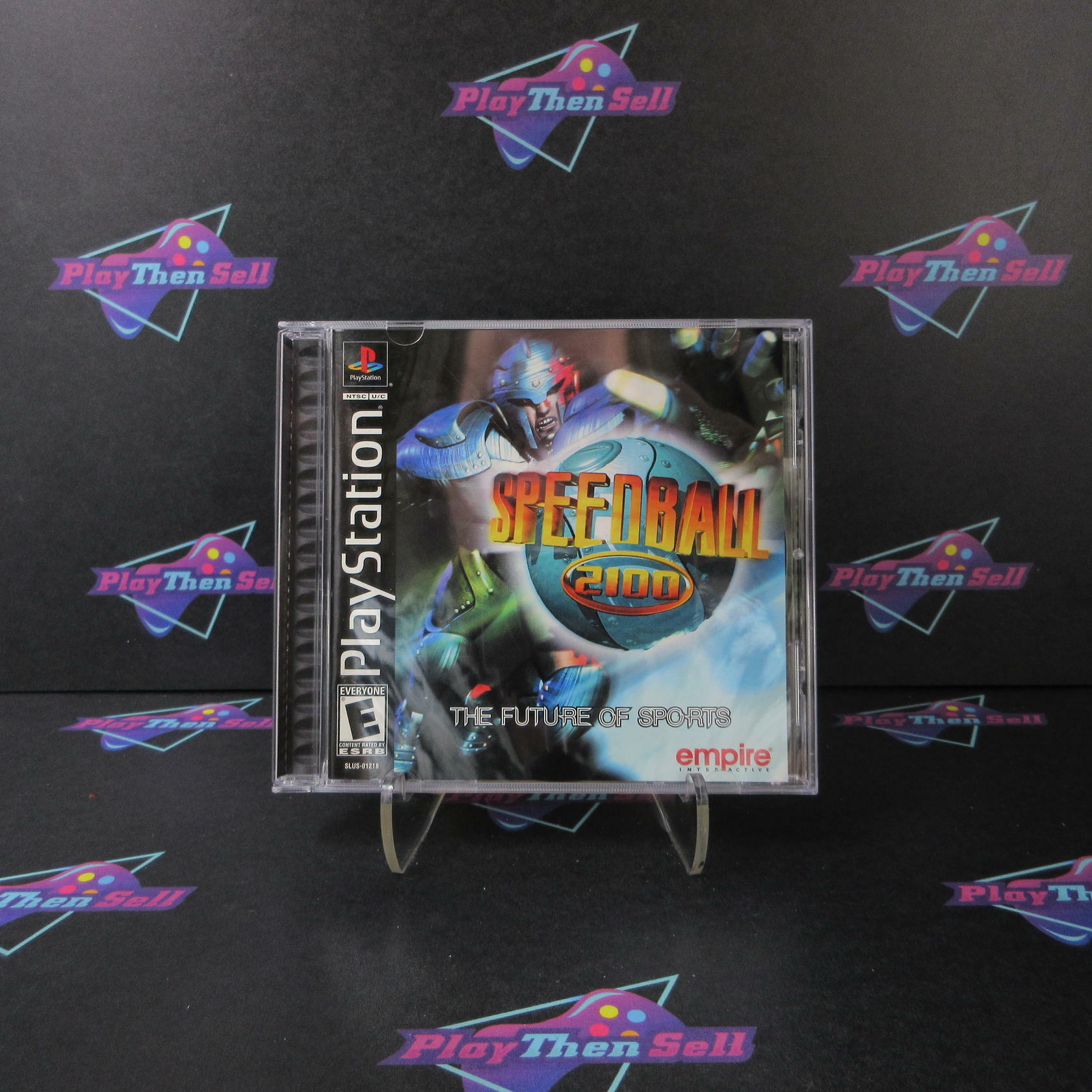 Speedball 2100 PS1 PlayStation 1 + Reg Card Complete - Excellent