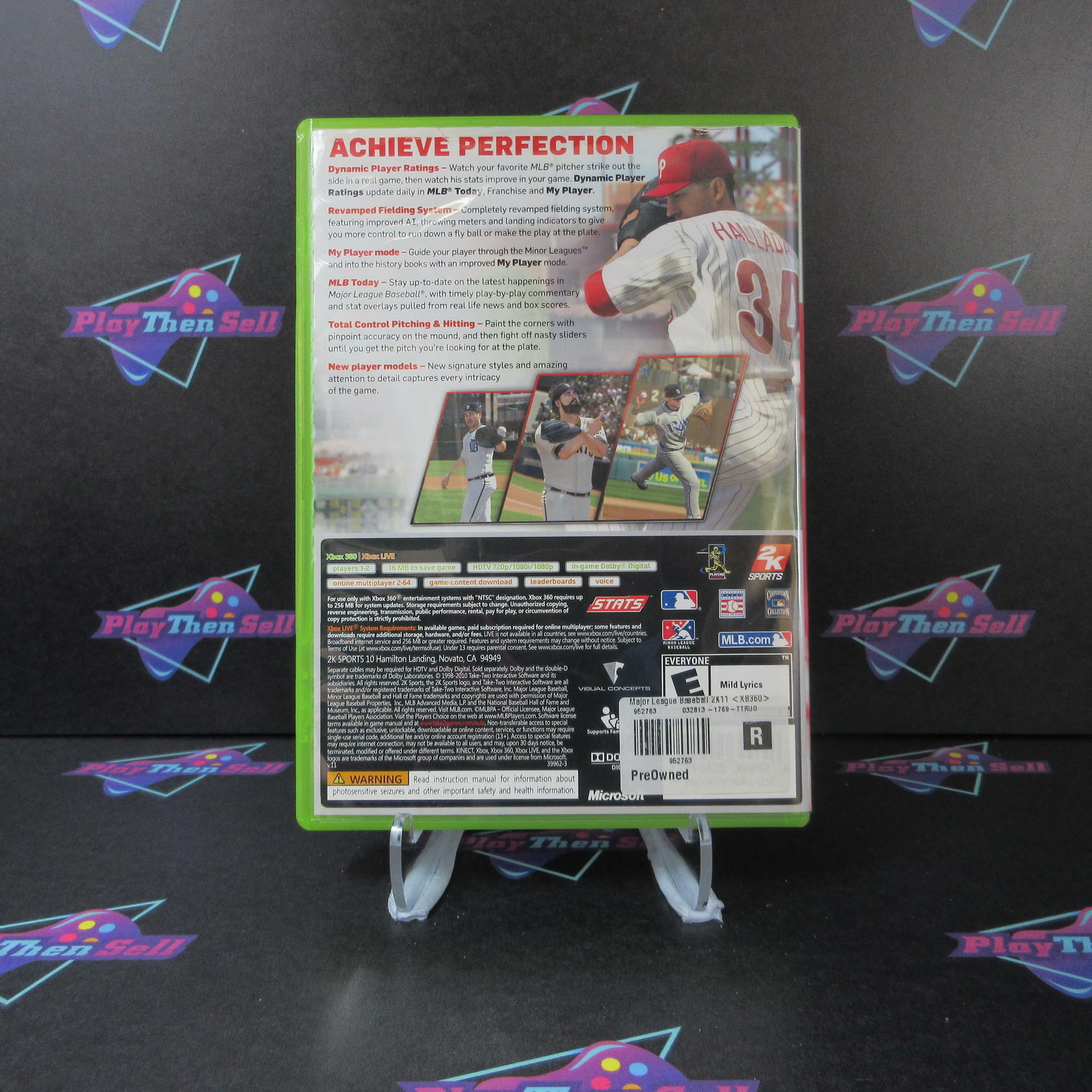 Major League Baseball 2K11 - Xbox 360 - Very Good