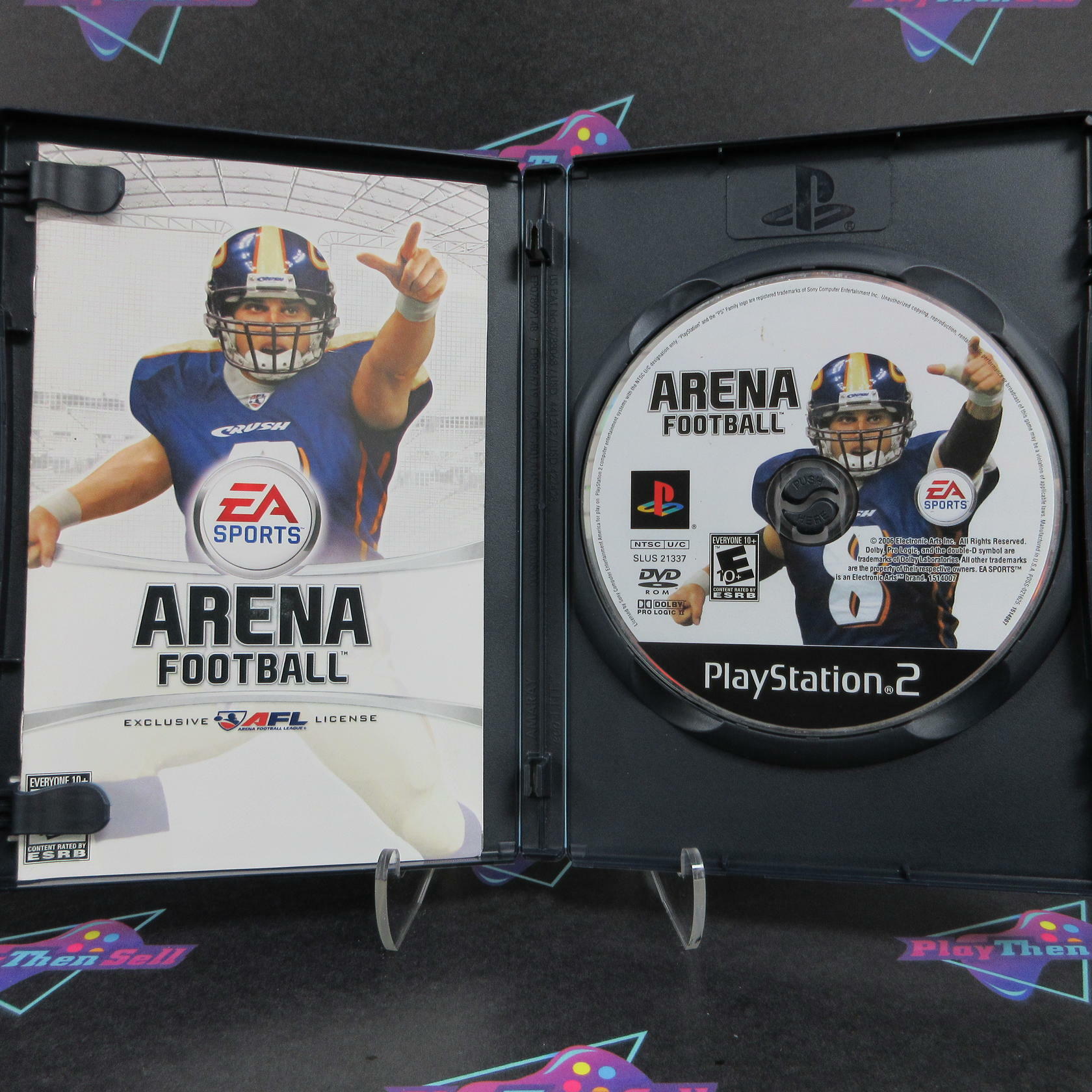 Arena Football PS2 PlayStation 2 AD Complete CIB - Very Good