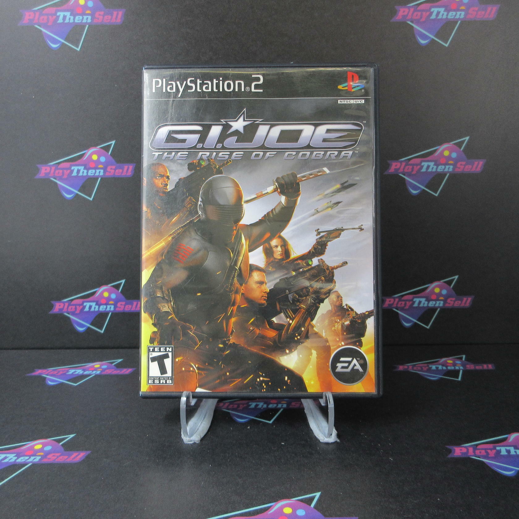 G.I. JOE The Rise of Cobra PS2 PlayStation 2 AD Complete CIB - Very Good