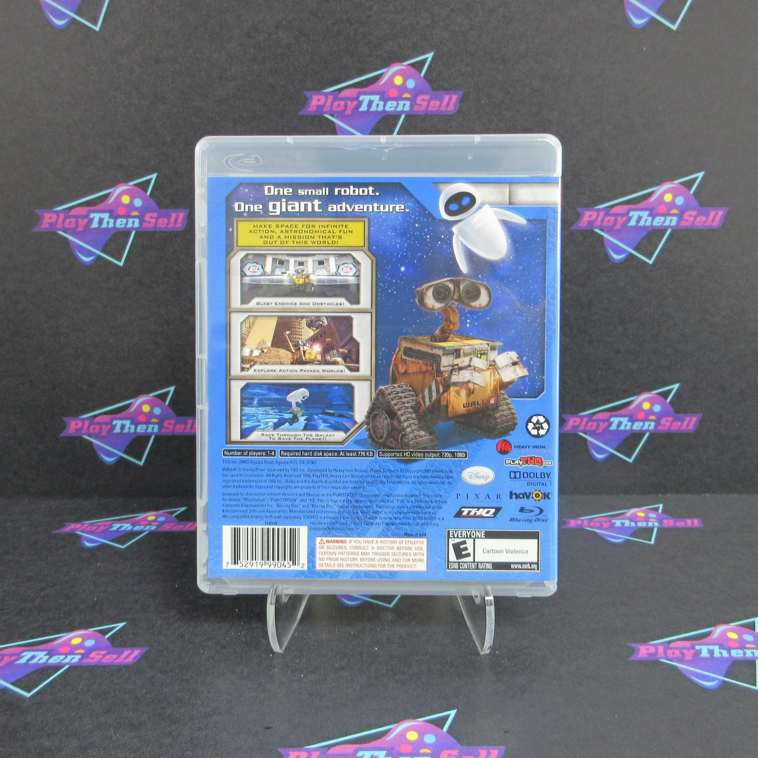 Wall-E PS3 PlayStation 3 - Like New