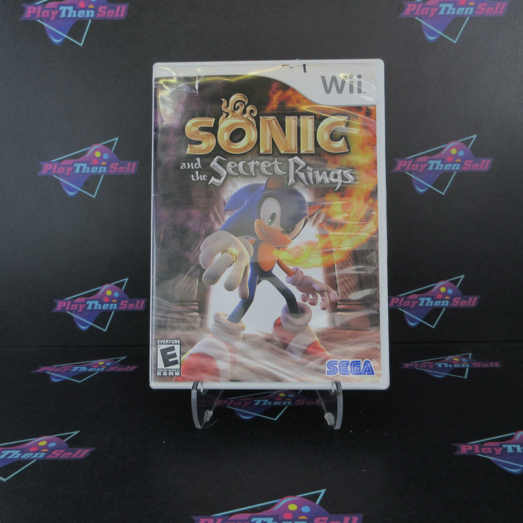 Sonic and the Secret Rings Nintendo Wii AD/NM - Very Good