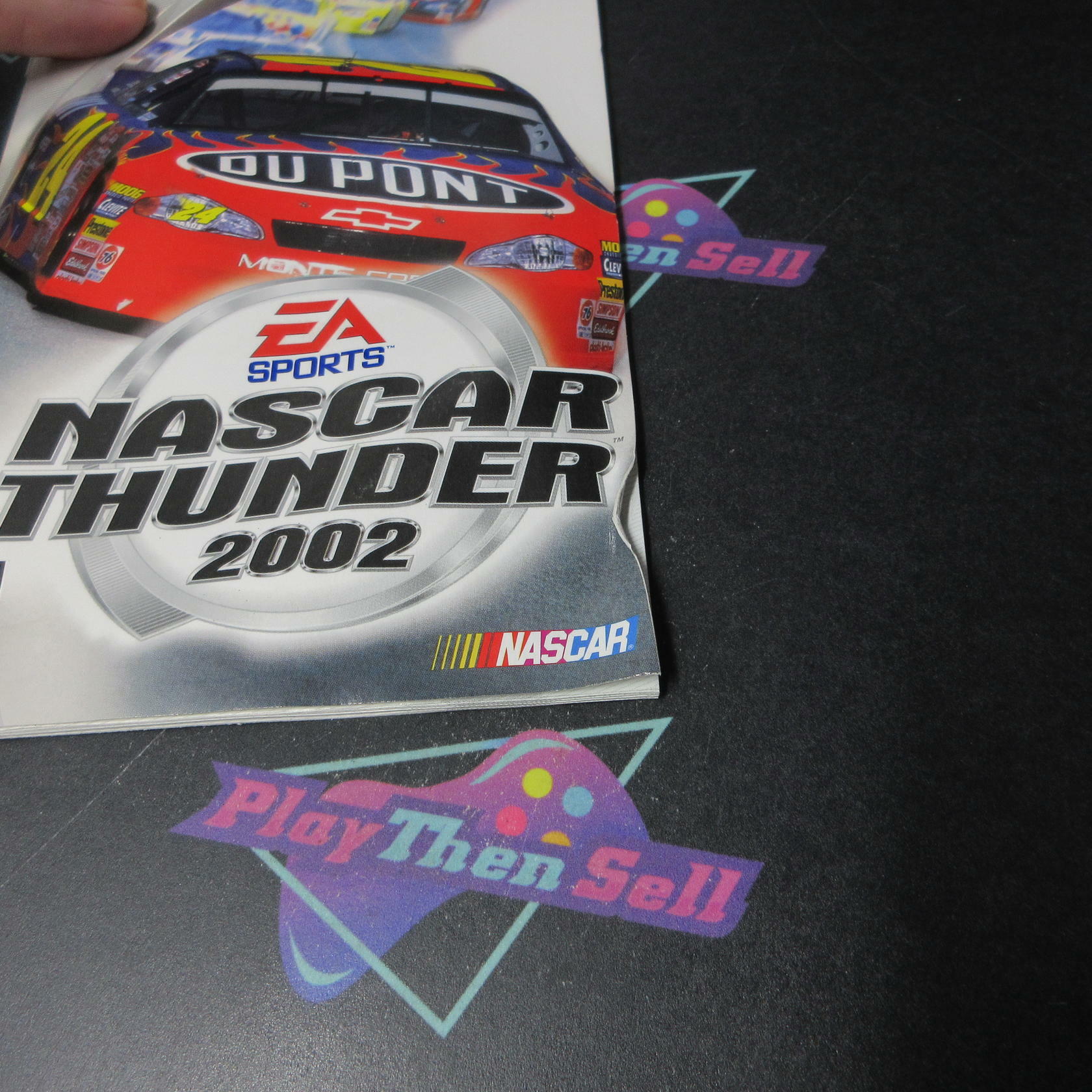 NASCAR Thunder 2002 PS2 PlayStation 2 AD/MD + Reg Card Complete CIB - Very Good