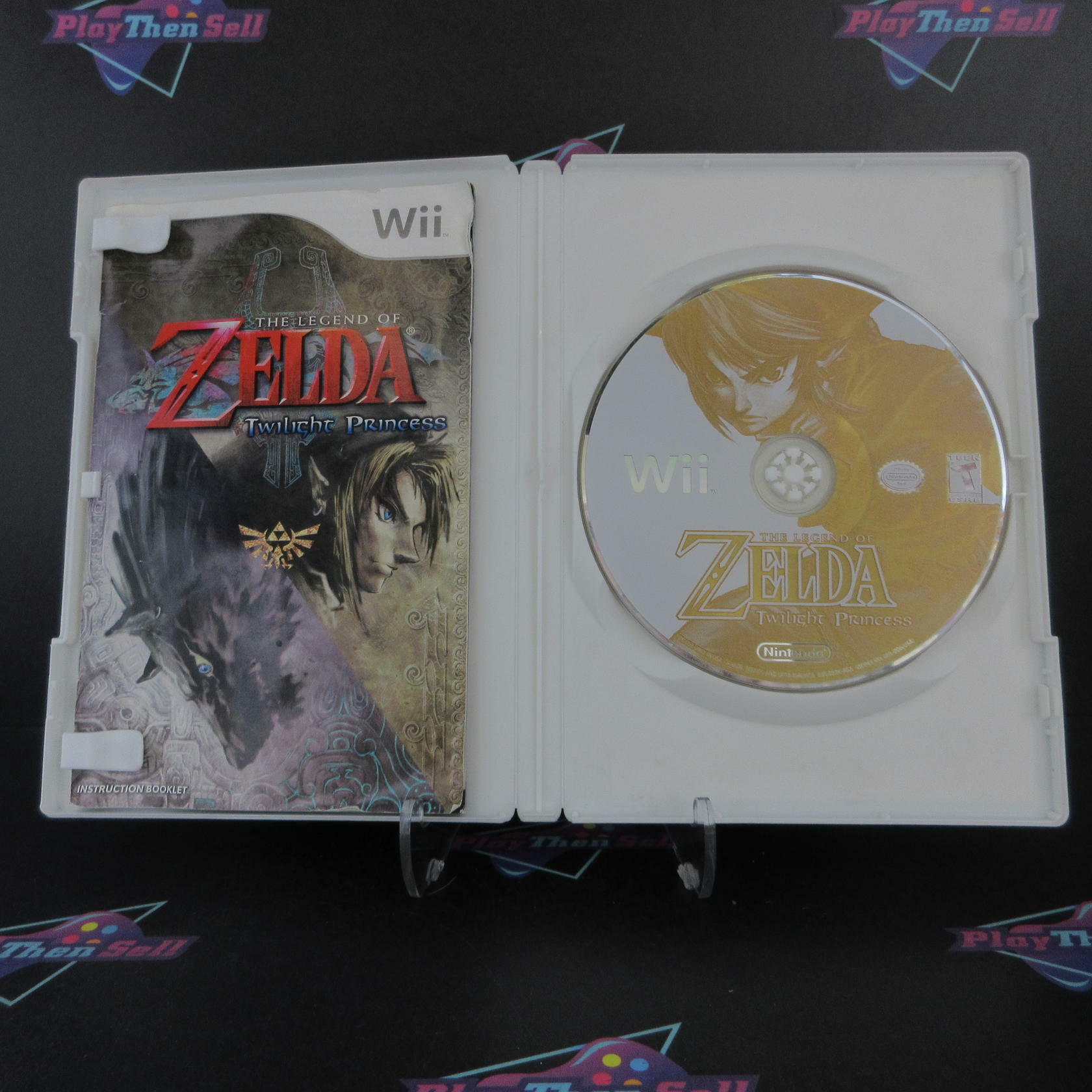 The Legend of Zelda Twilight Princess Nintendo Selects Nintendo Wii AD/MD CIB - Very Good