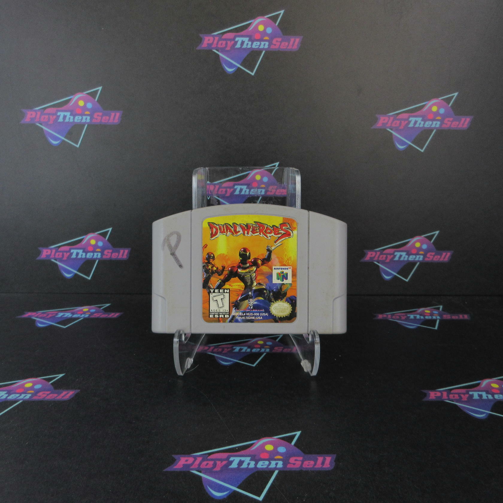 Dual Heroes Nintendo 64 N64 Cartridge Only AD Authentic / Tested - Very Good