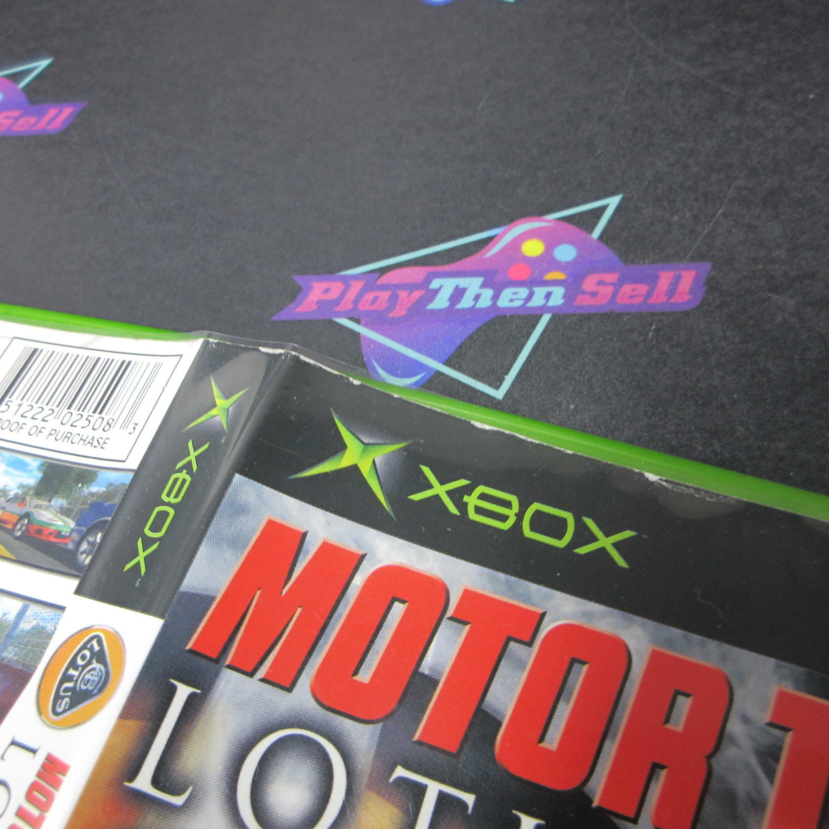 Motor Trend Lotus Challenge Xbox AD + Reg Card Complete CIB - Very Good