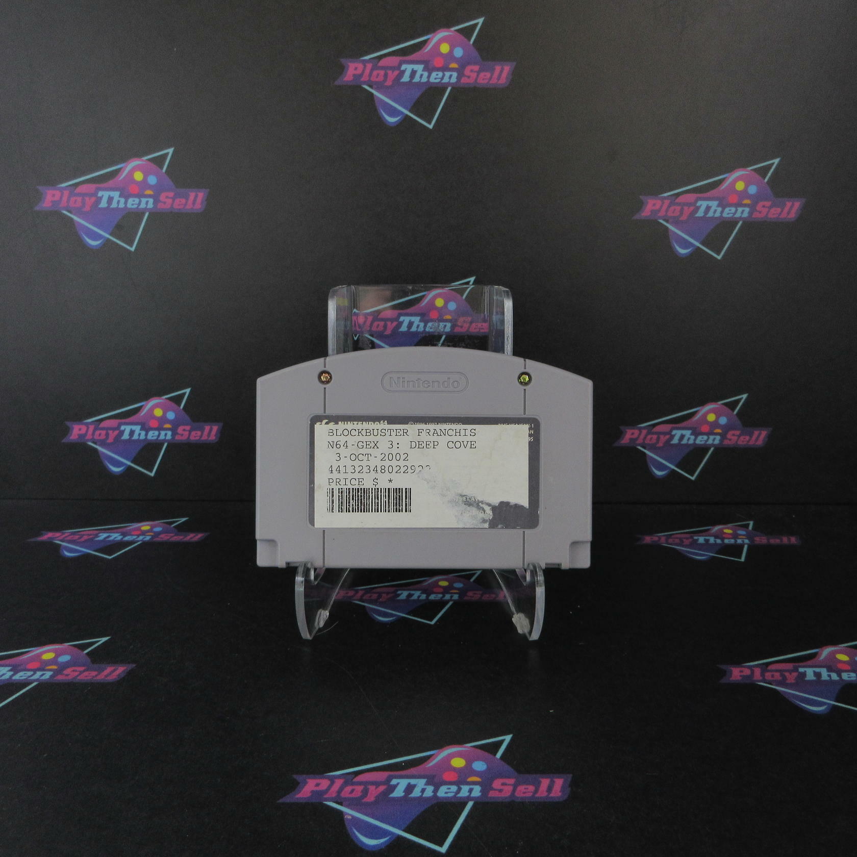 Gex 3 Deep Cover Gecko Nintendo 64 N64 Cartridge Only AD Authentic / Tested - Very Good