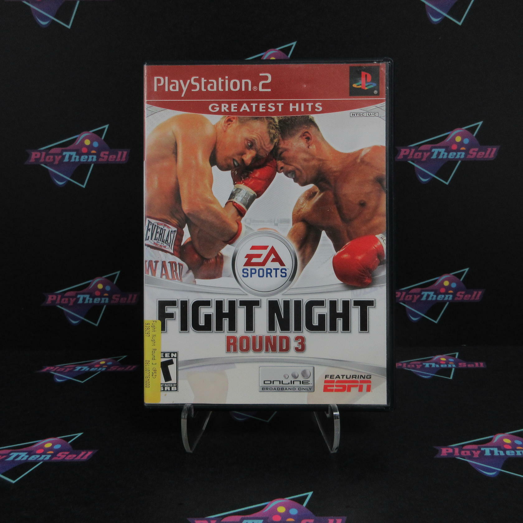 Fight Night Round 3 PS2 PlayStation 2 GH AD Complete CIB - Very Good