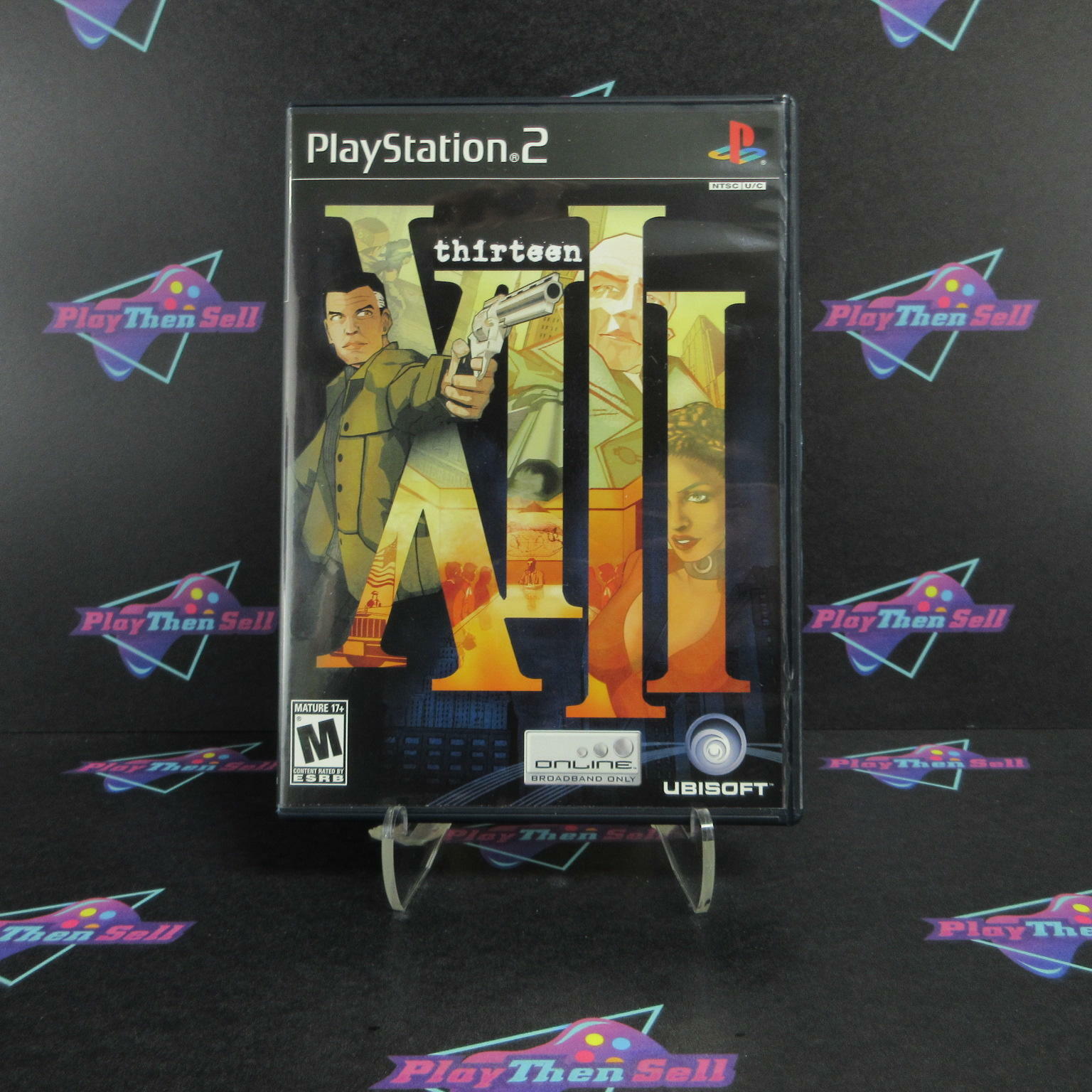 XIII PS2 PlayStation 2 + Reg Card - Like New